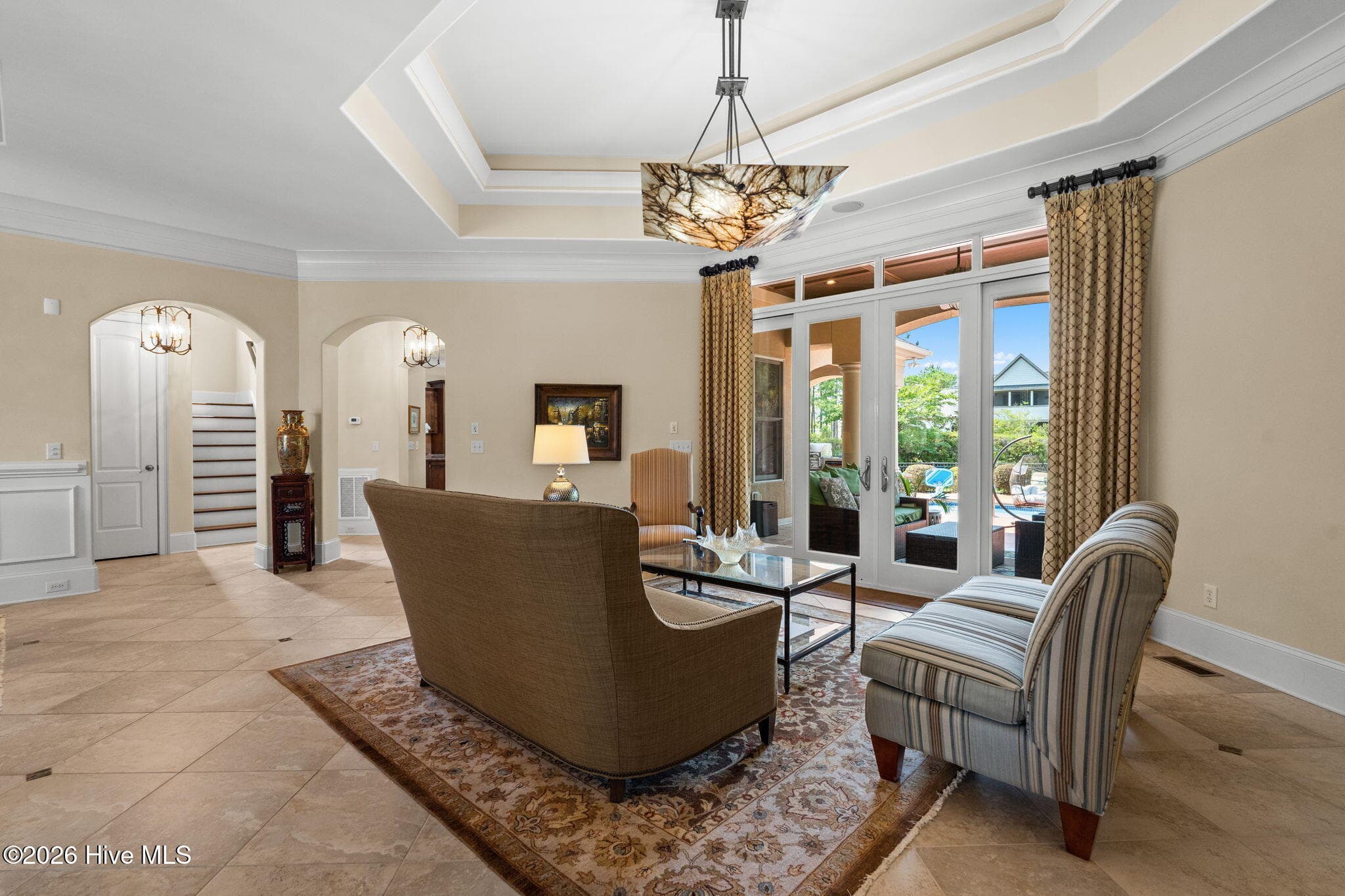 Another view of living room - 3858 Ridge Crest Drive, Southport, NC 28461