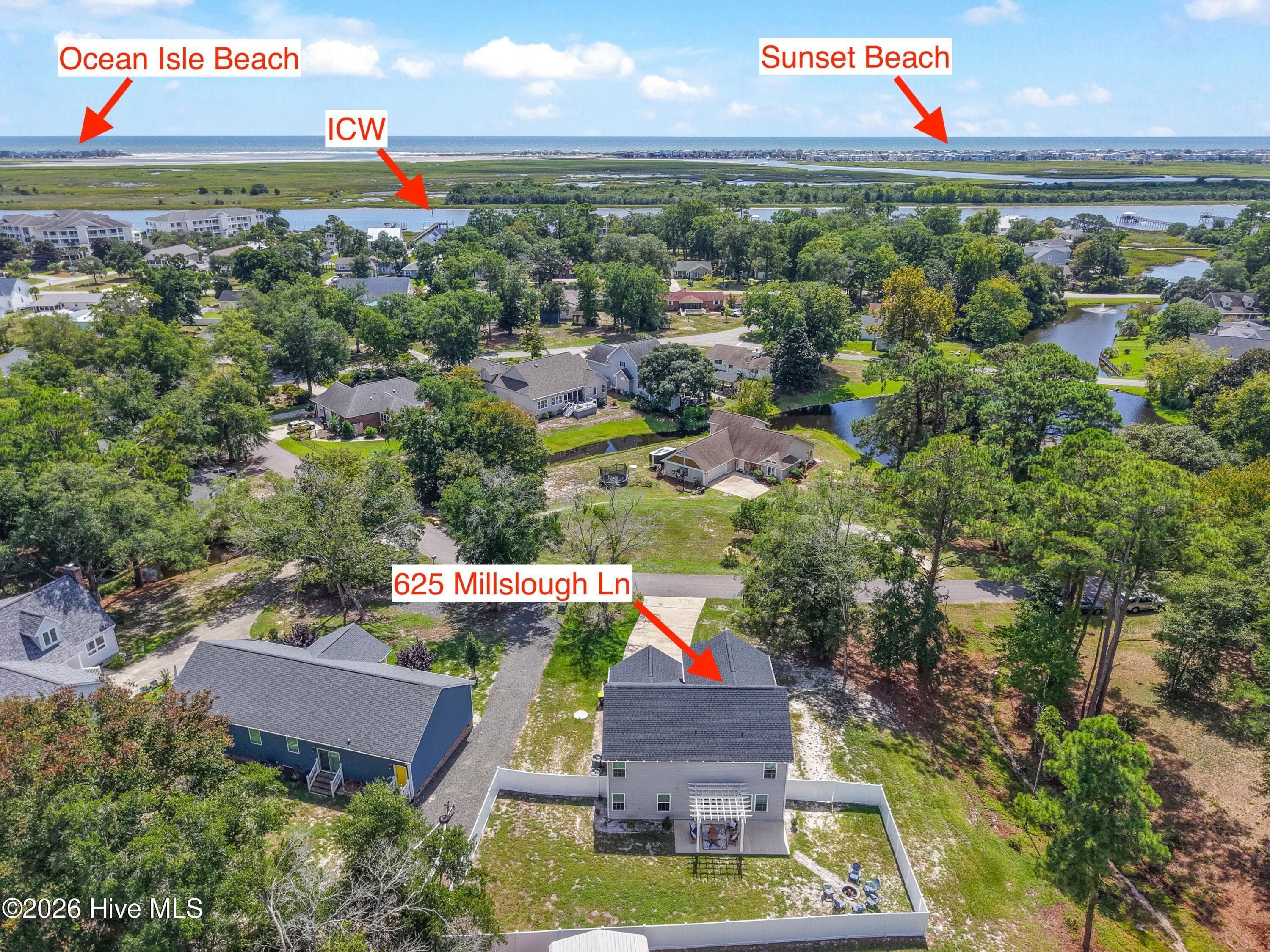 Single Family Residence at 625 Millslough Lane, Sunset Beach, NC 28468, photo 37 of 38
