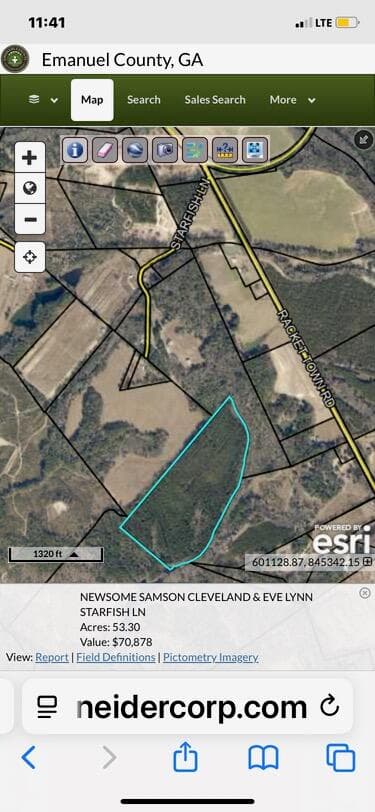 0 Starfish Lane, Lyons, GA 30436