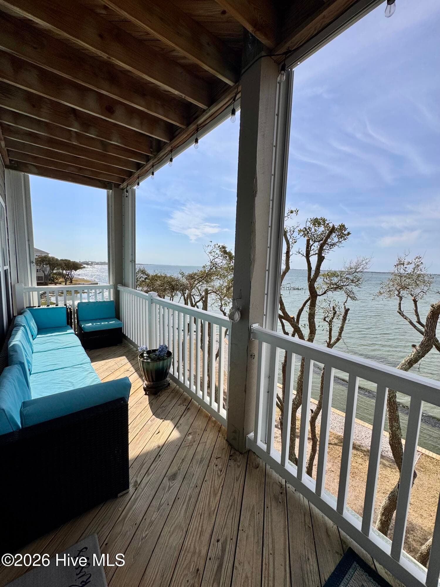 Spring tree pruning opened up the hidden water views! - 1700 Salter Path Road 202-R, Indian Beach, NC 28512