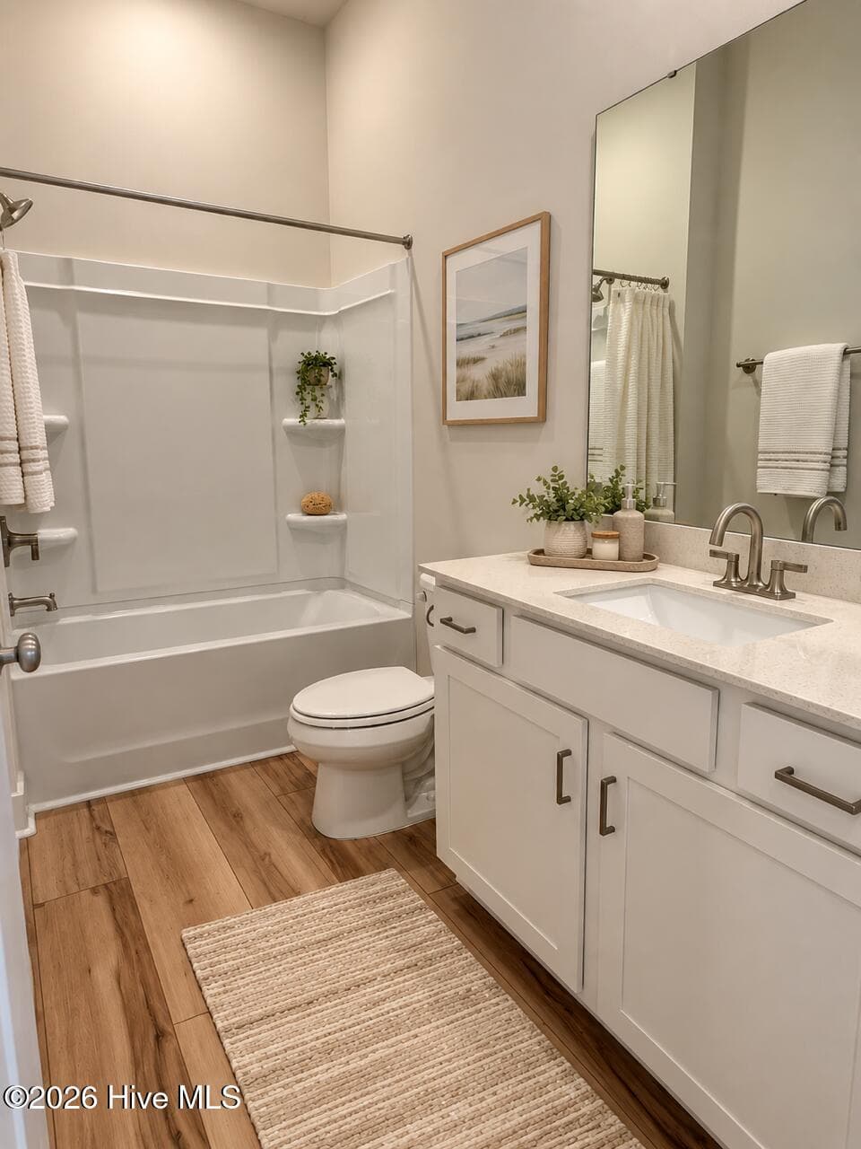 Photo is of this home, staged virtually for illustrative purposes only. - 2012 Oakton Drive 12, Southport, NC 28461