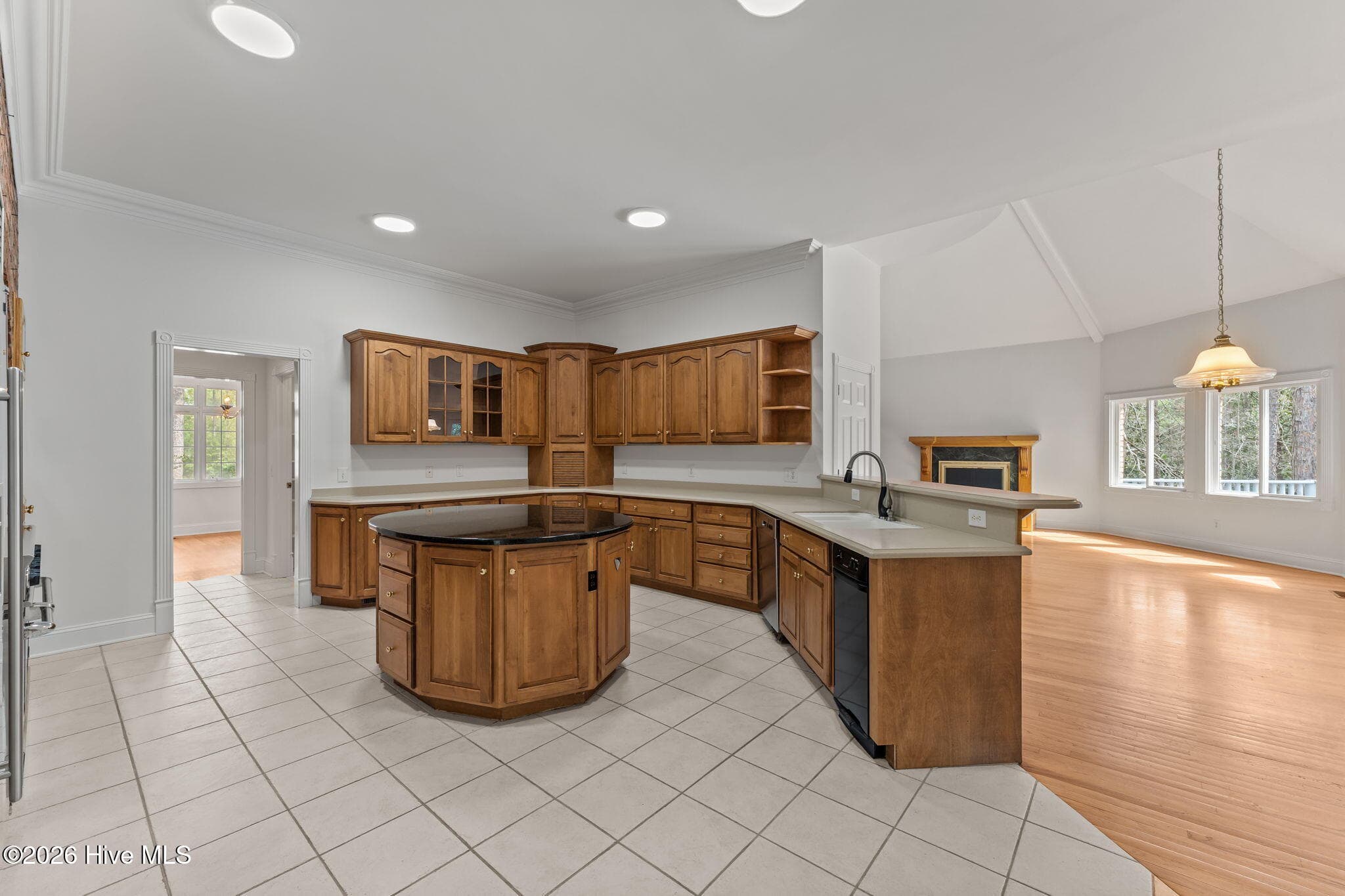Spacious kitchen, doorway leads to pantry and through to dining area. - 22 Lochmere Drive, Pinehurst, NC 28374