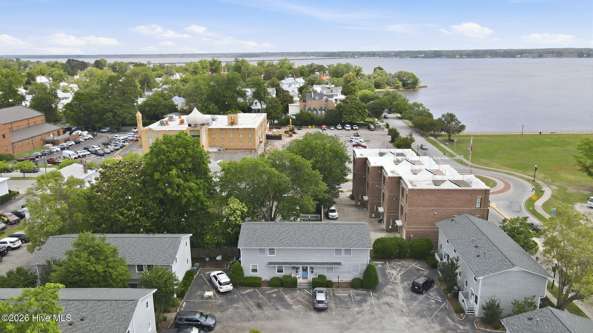 Aerial View - 328 River Walk, New Bern, NC 28560