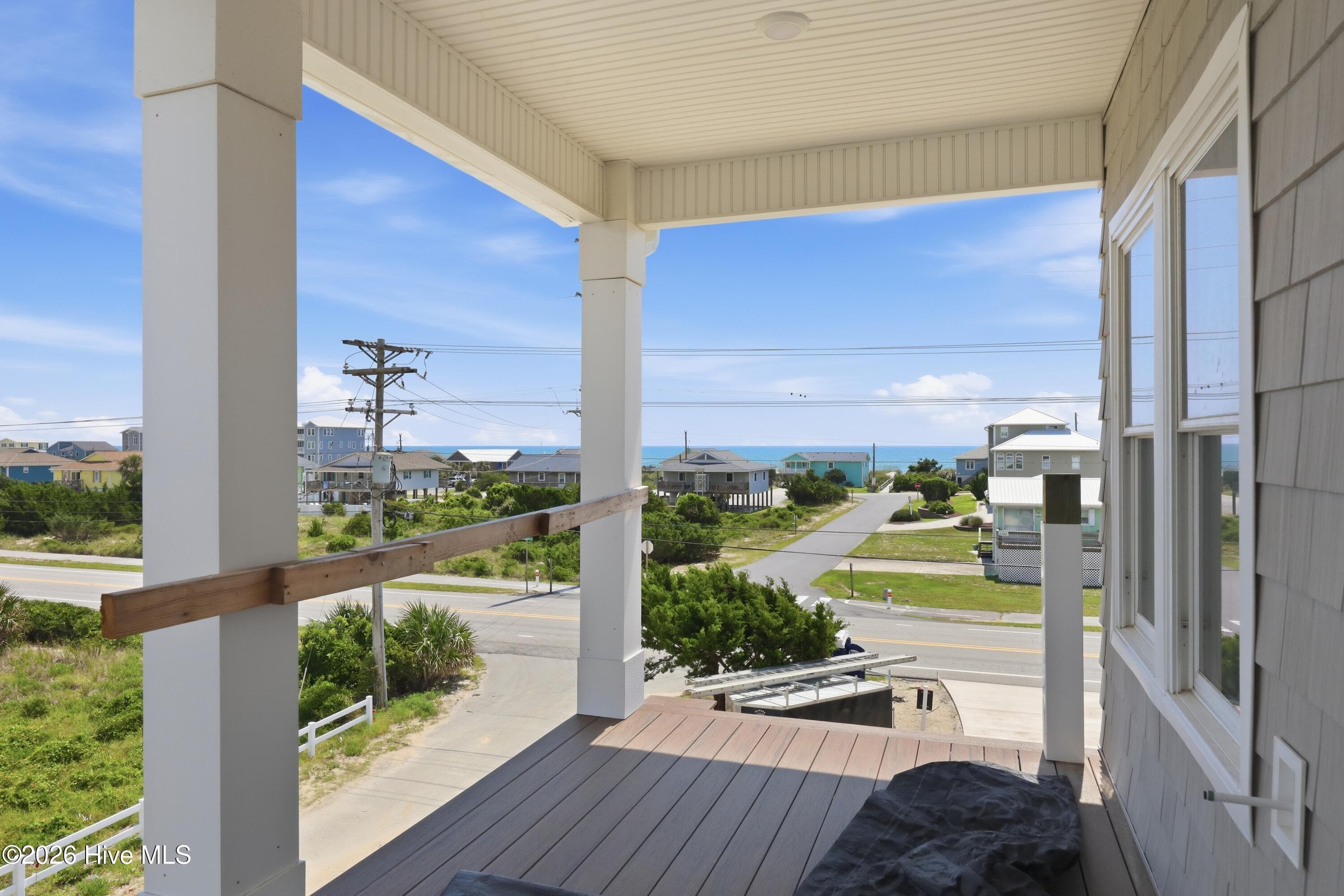 Covered deck - 3rd floor - 2302 Emerald Drive, Emerald Isle, NC 28594