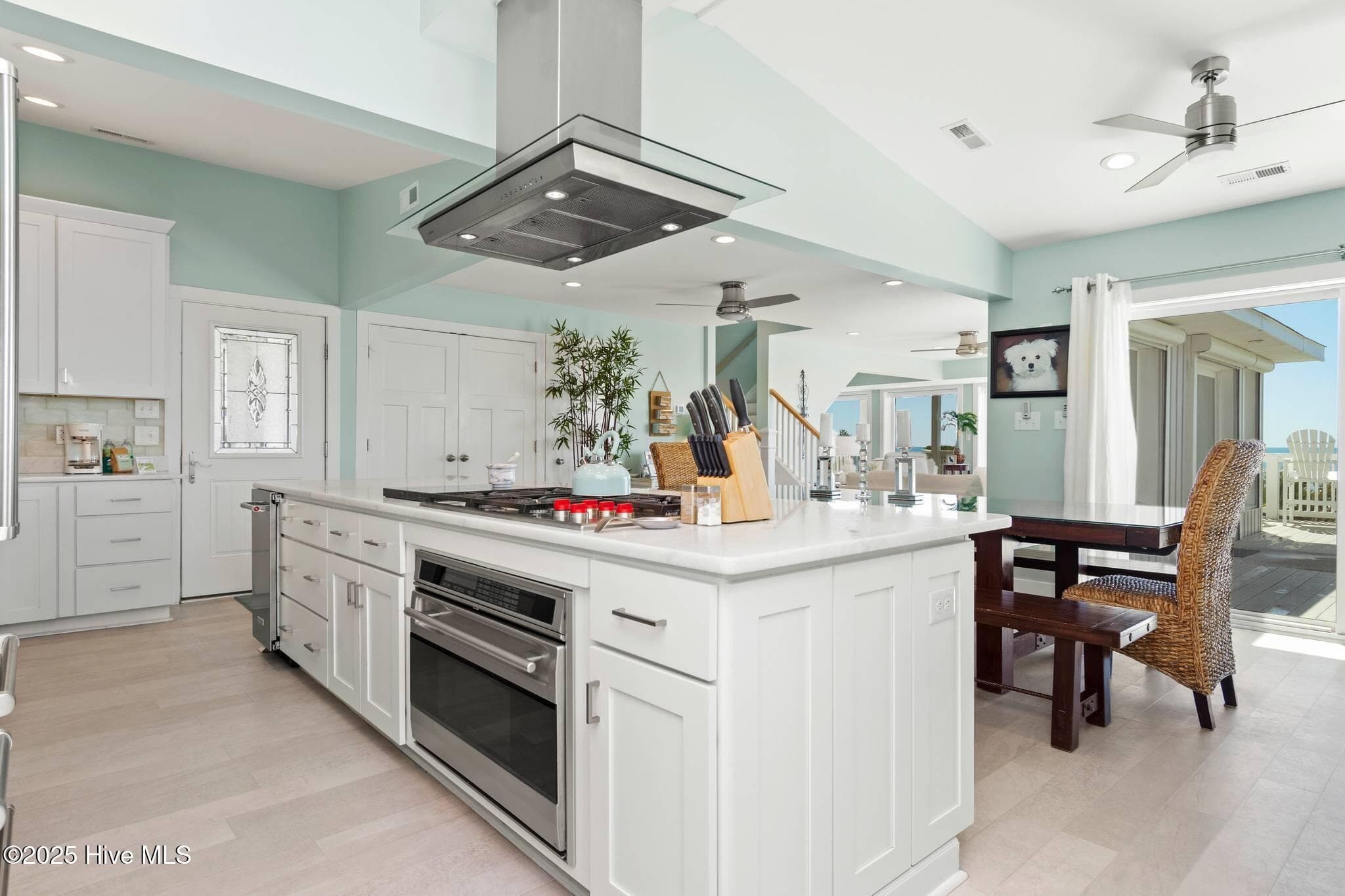 Ocean View Dining & Kitchen Area - 1829 Salter Path Road, Indian Beach, NC 28512