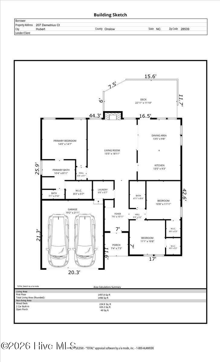 Single Family Residence at 207 Demetrius Court, Hubert, NC 28539, photo 35 of 35