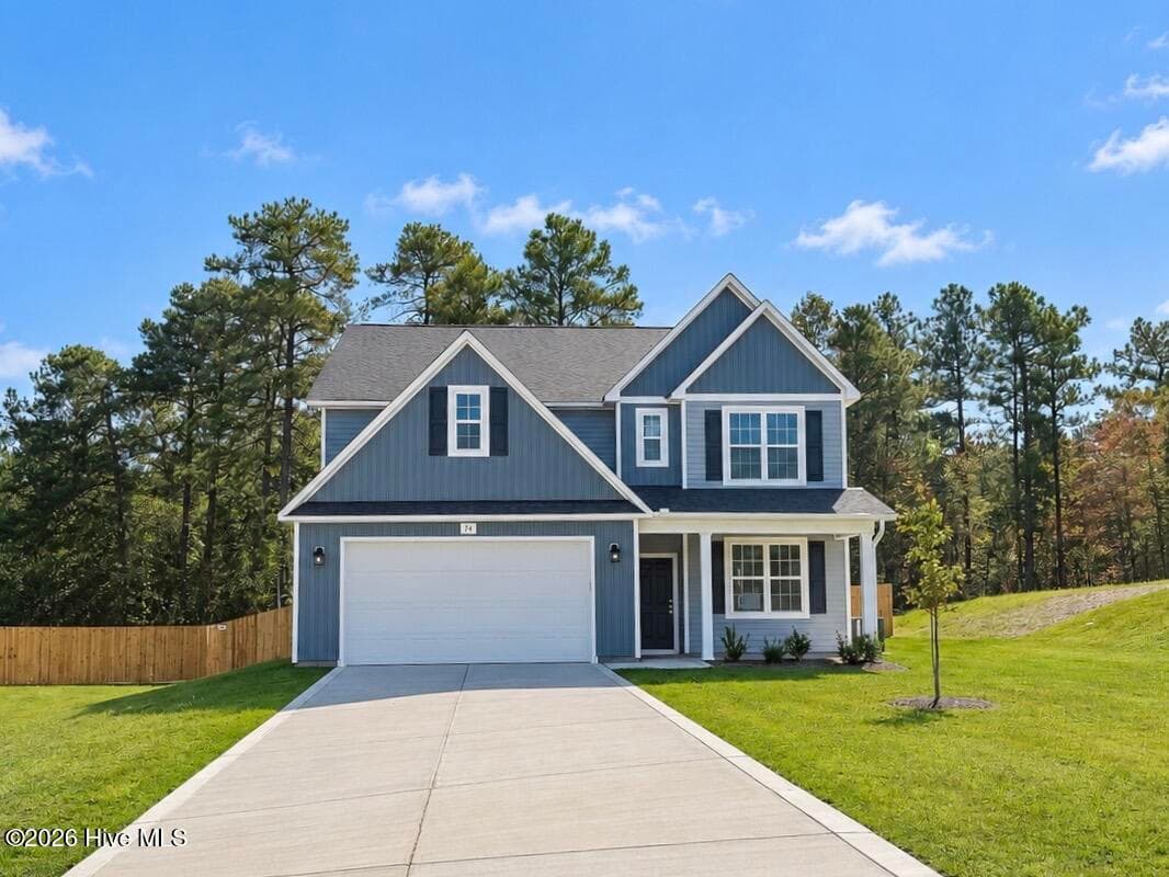 Single Family Residence at 74 Pikewood Court, Lillington, NC 27546