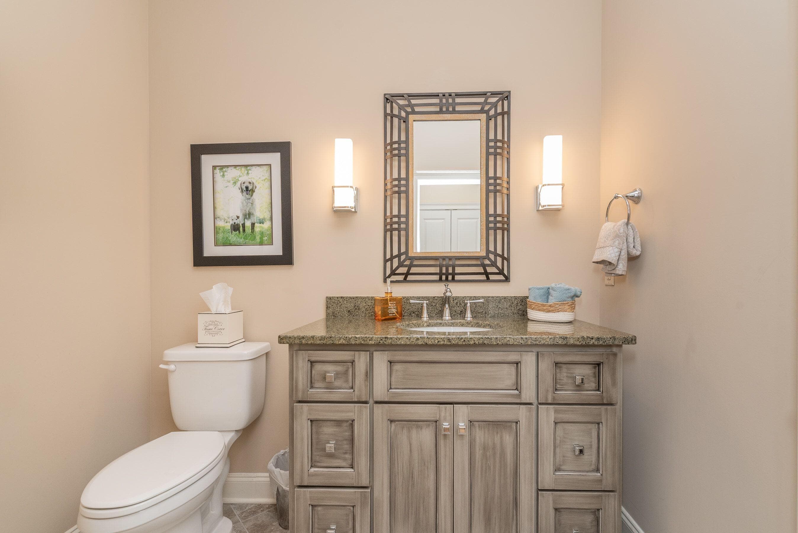 Guest bathroom - 207 Quiet Oak Court, Aiken, SC 29803