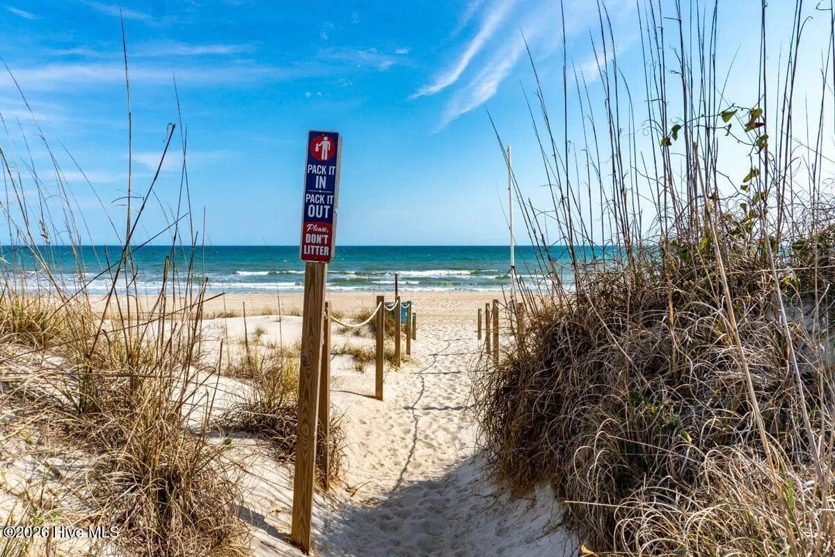 Pathway to the beautiful ocean - 122 Purdie Drive, Emerald Isle, NC 28594