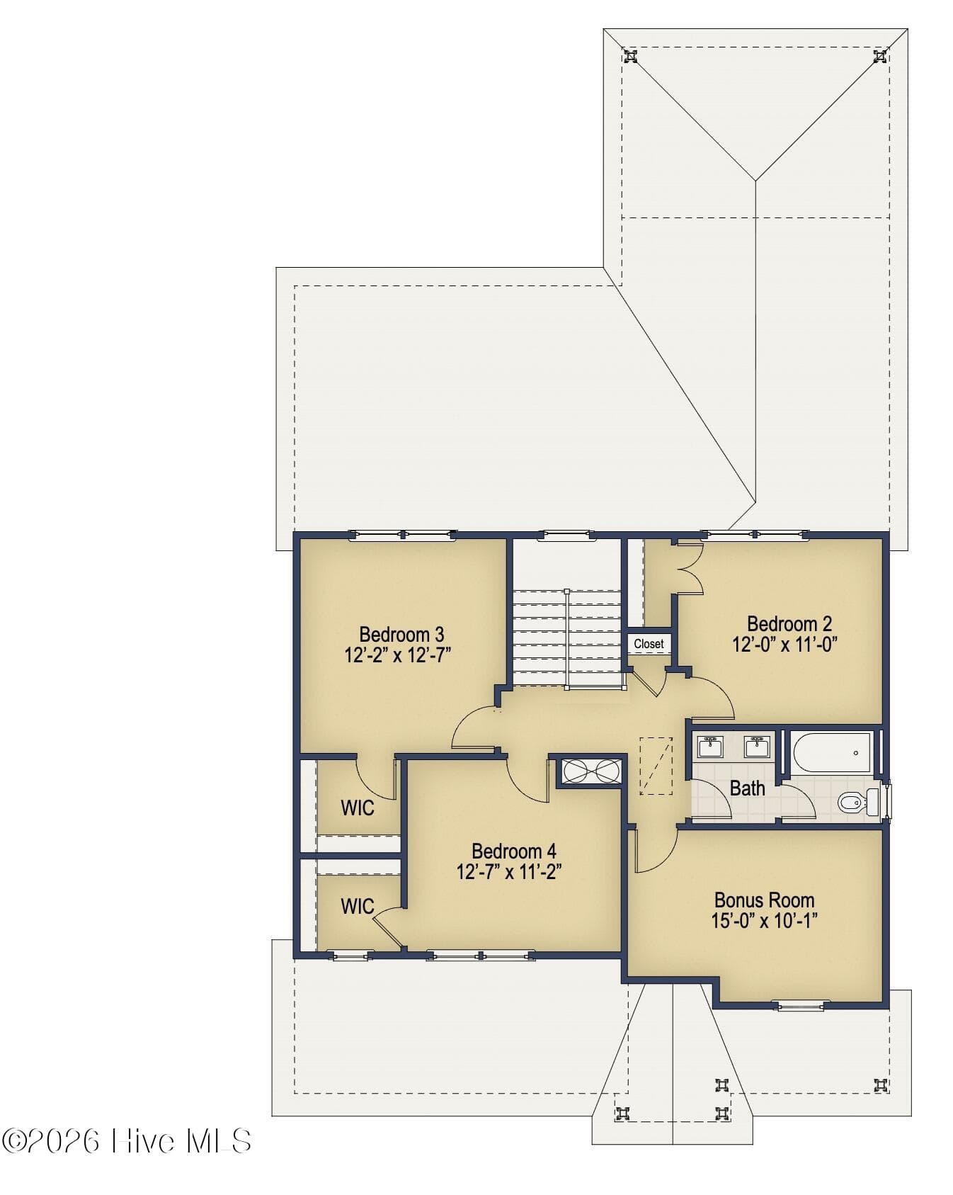 2nd floor - 730 Blue Bird Drive, Vass, NC 28394