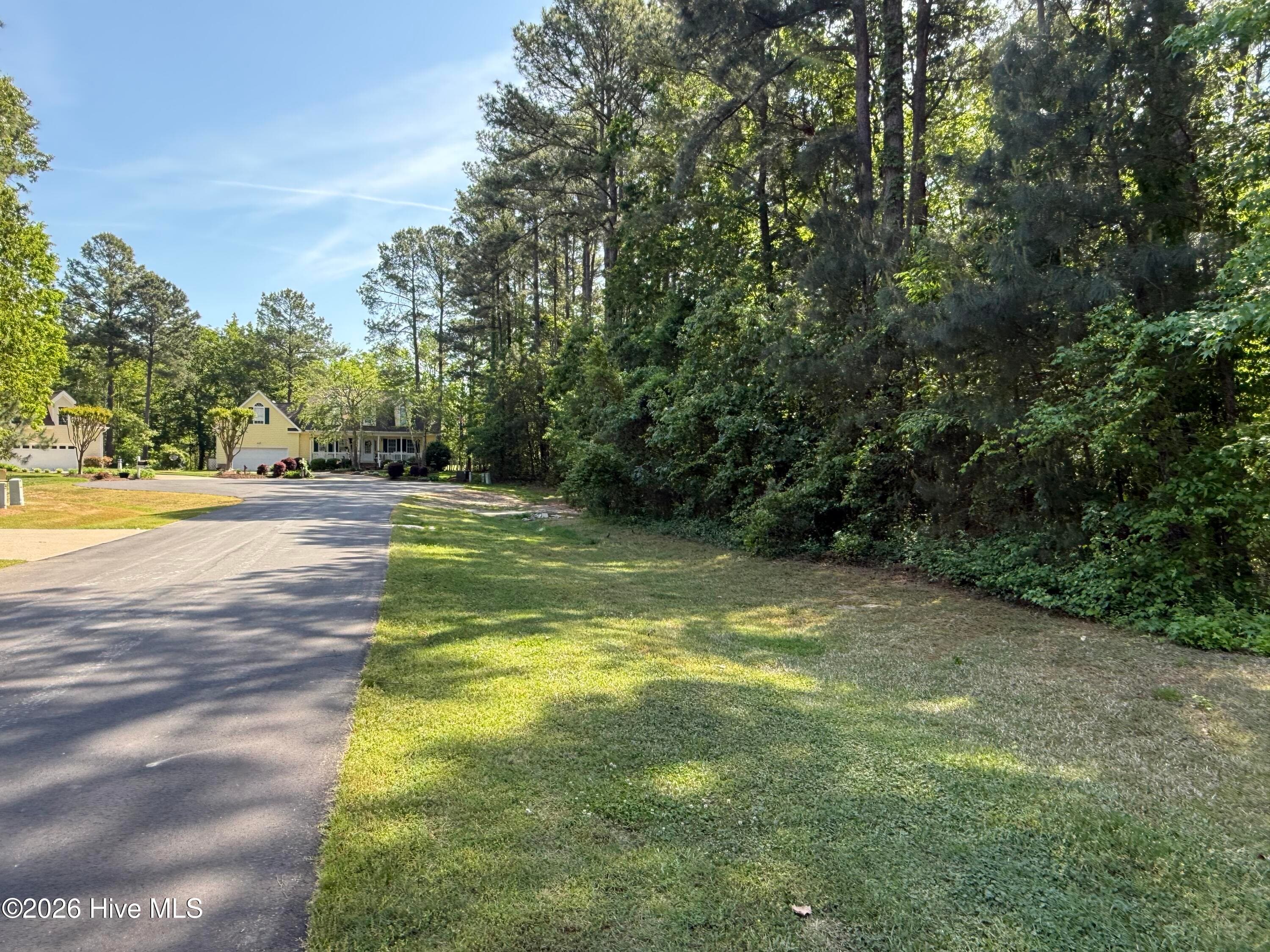 Quiet Corner home site, 2 cul-de-sacs , one on each road that makes up this corner. - 14 Greenwood Drive, Hertford, NC 27944