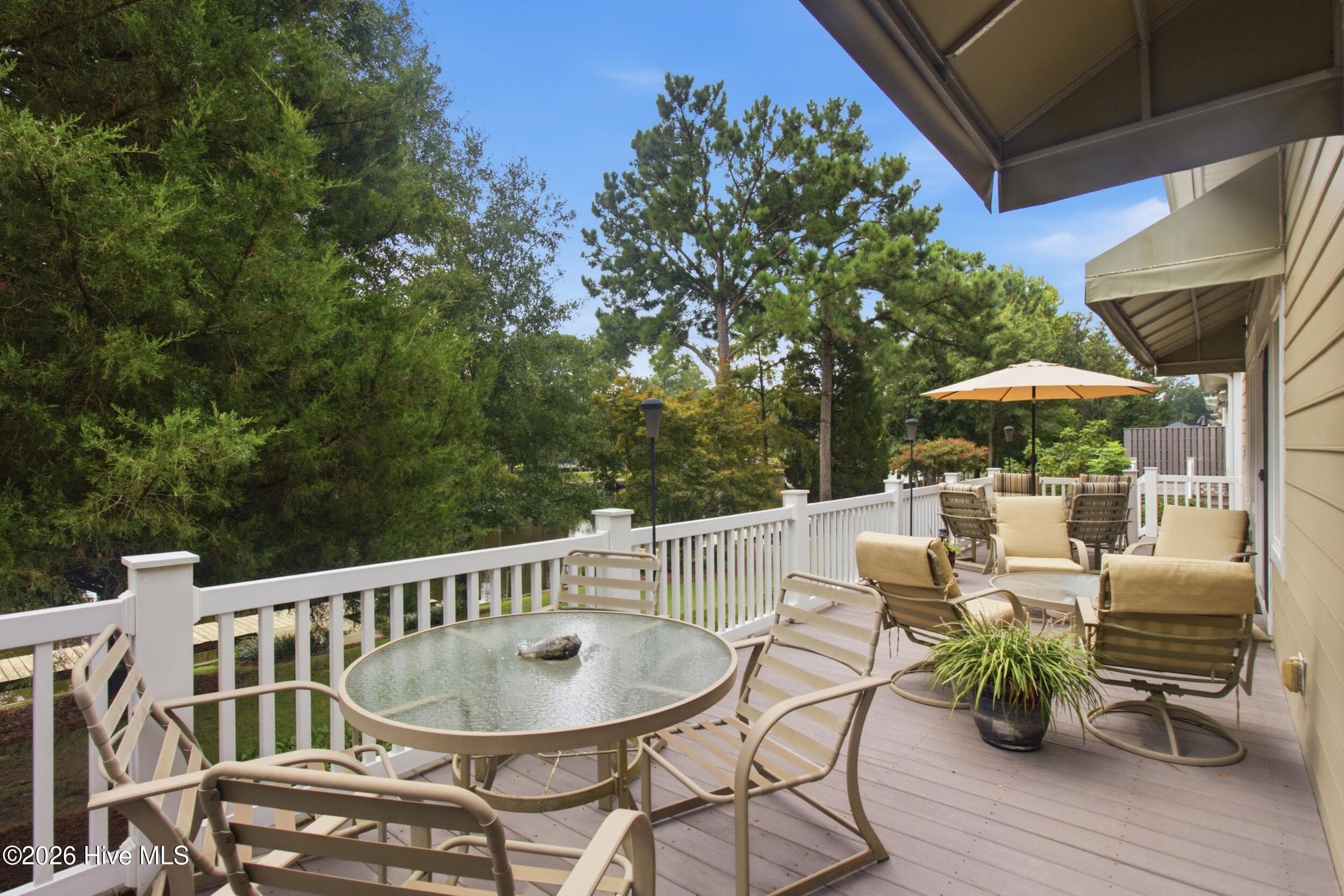 Back - Deck - 2207 Hidden Harbor Drive, New Bern, NC 28562