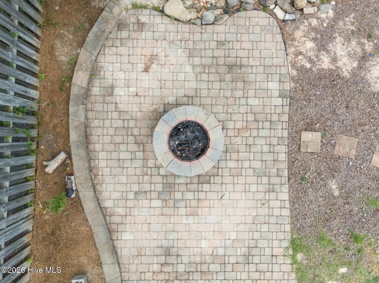 Paver Patio and Firepit - 1316 Devonshire Trail, Aberdeen, NC 28315