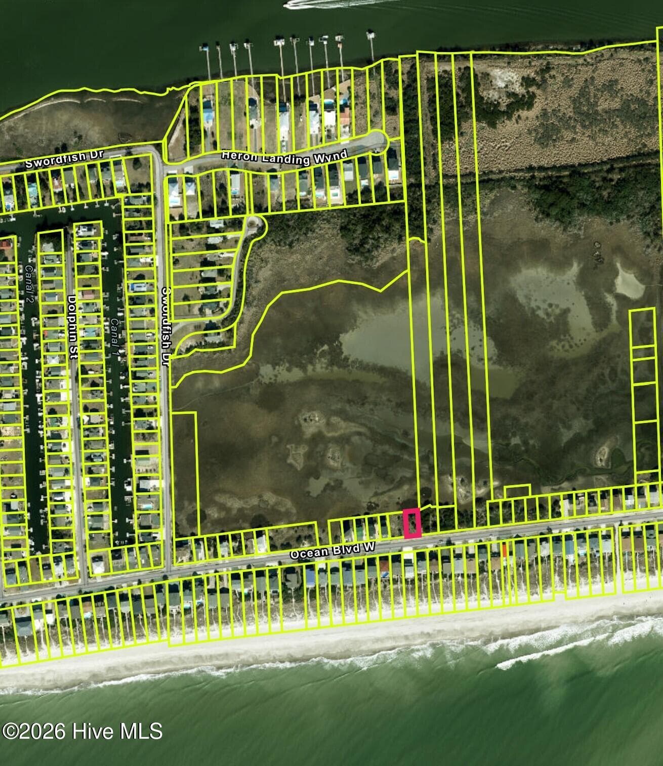Residential Lot at 836 Ocean Boulevard W, Holden Beach, NC 28462, photo 2 of 6