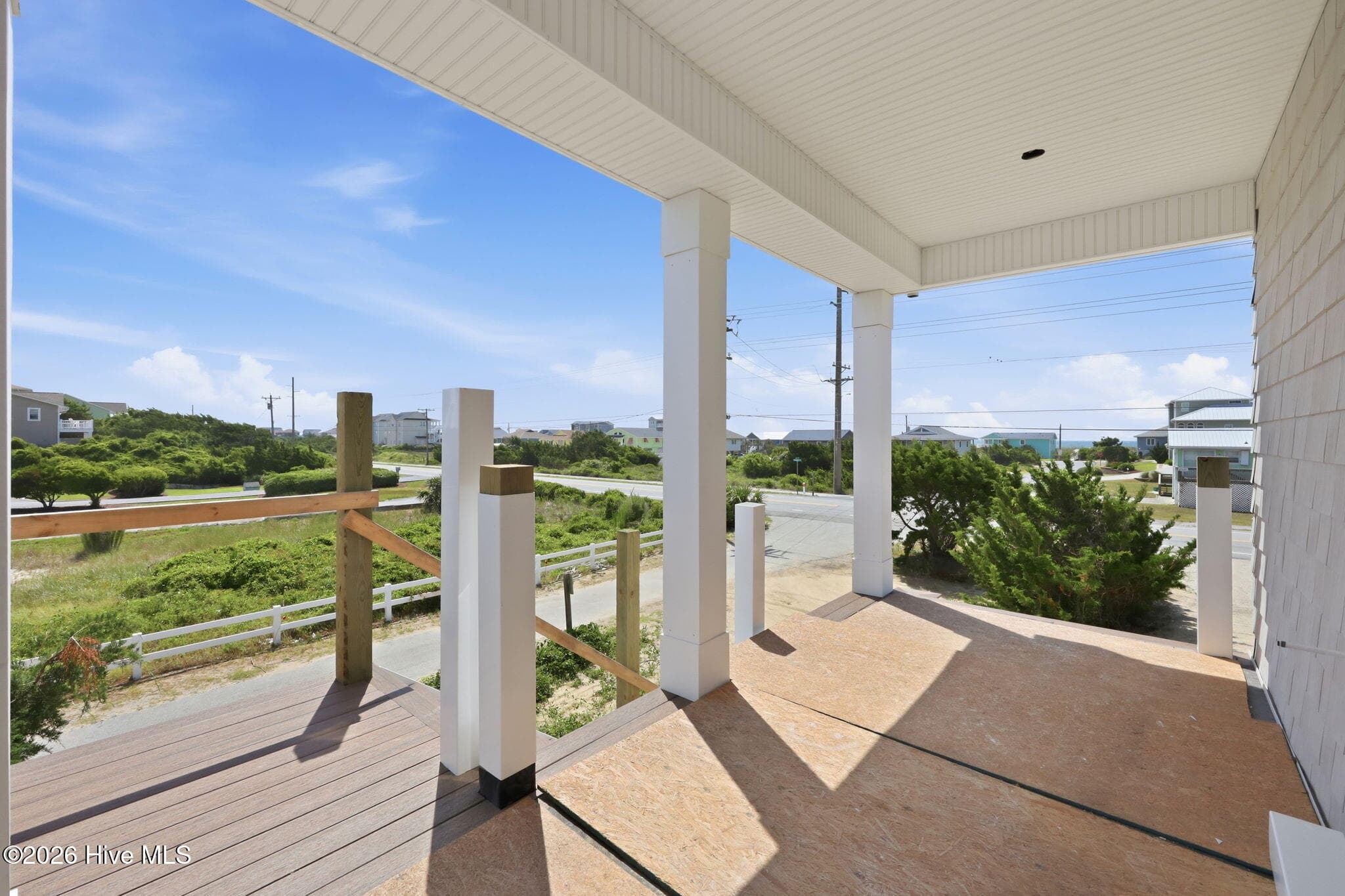 Covered deck - 2nd floor - 2302 Emerald Drive, Emerald Isle, NC 28594