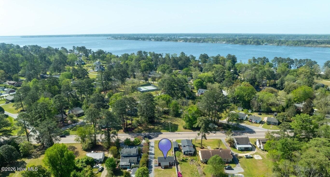 View from property to the river - 322 River Road, Washington, NC 27889, Washington