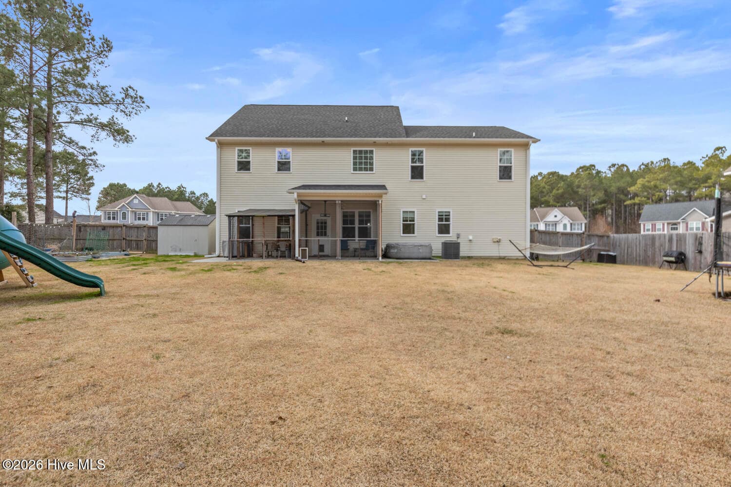 Screened in area to the left has since been removed. - 202 Seneca Court, Holly Ridge, NC 28445