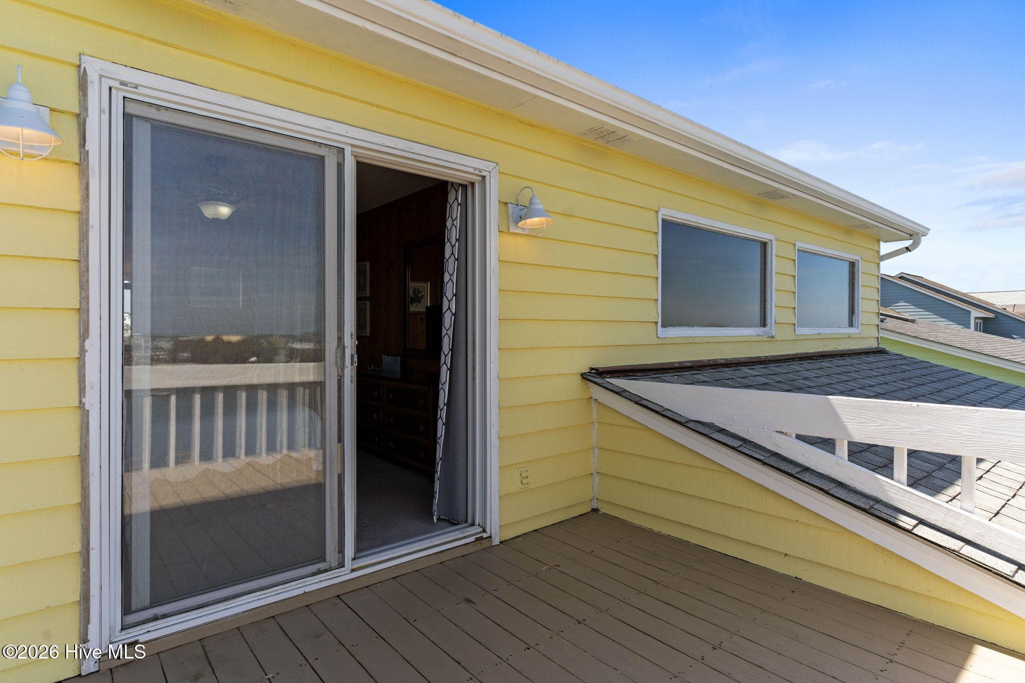 Porch off Loft Area - 1511 Canal Drive, Sunset Beach, NC 28468, Sunset Beach
