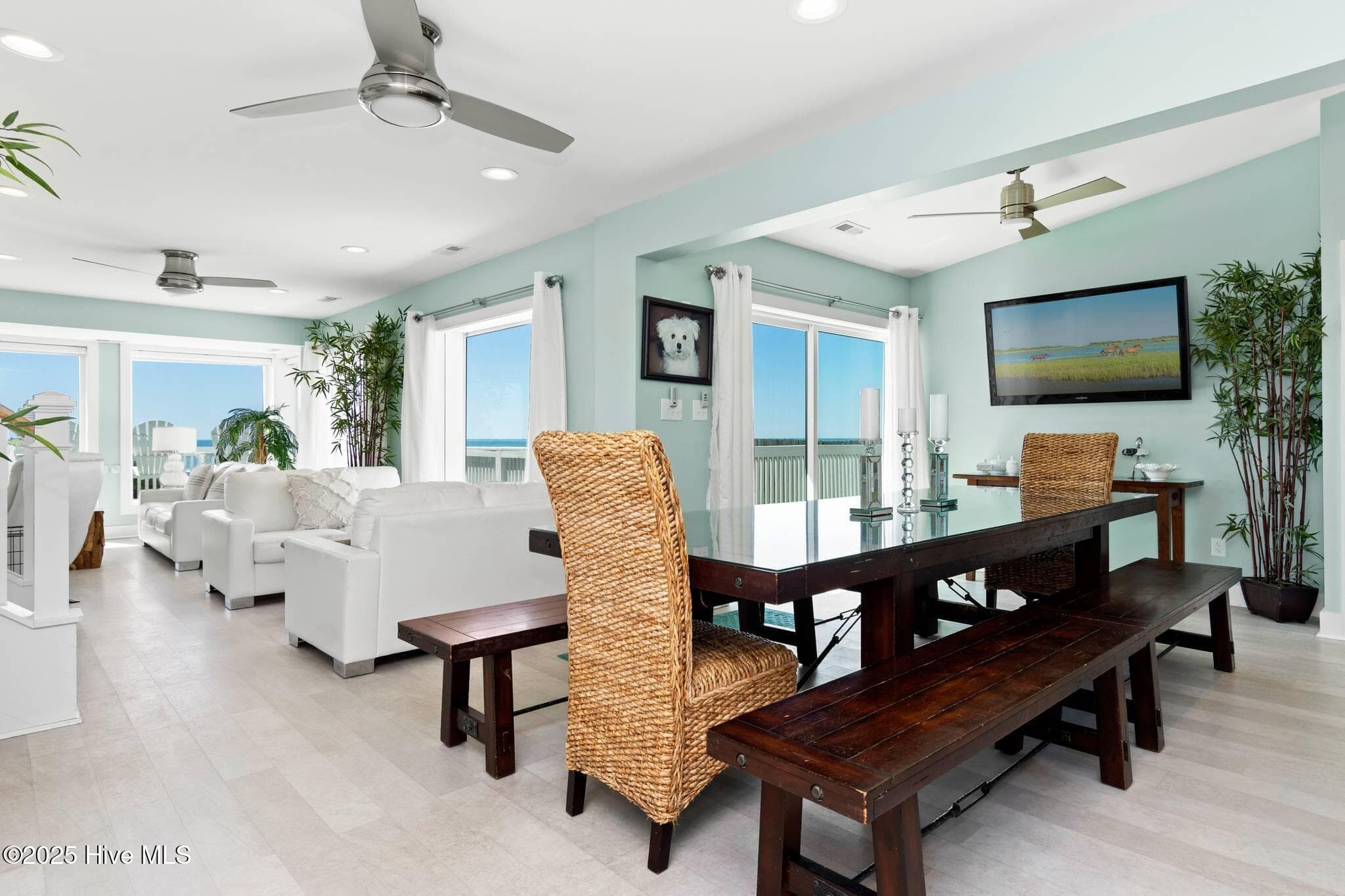 Open Living/Dining Area - 1829 Salter Path Road, Indian Beach, NC 28512