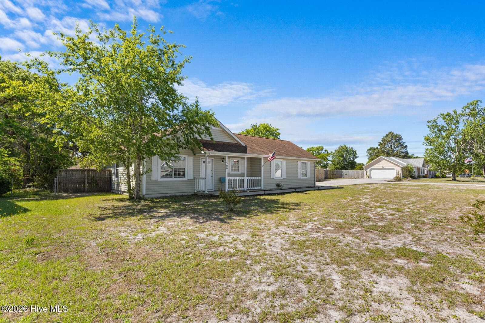 Front Yard - 300 Foxtrace Lane, Hubert, NC 28539