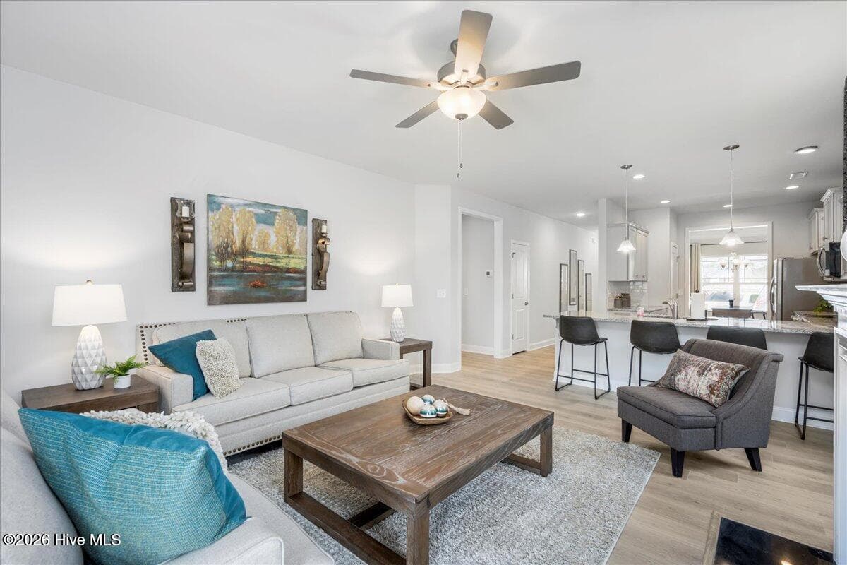 Representative photo. Home is currently under construction. Actual home may vary. - 2117 Sandbrook Loop, Leland, NC 28451