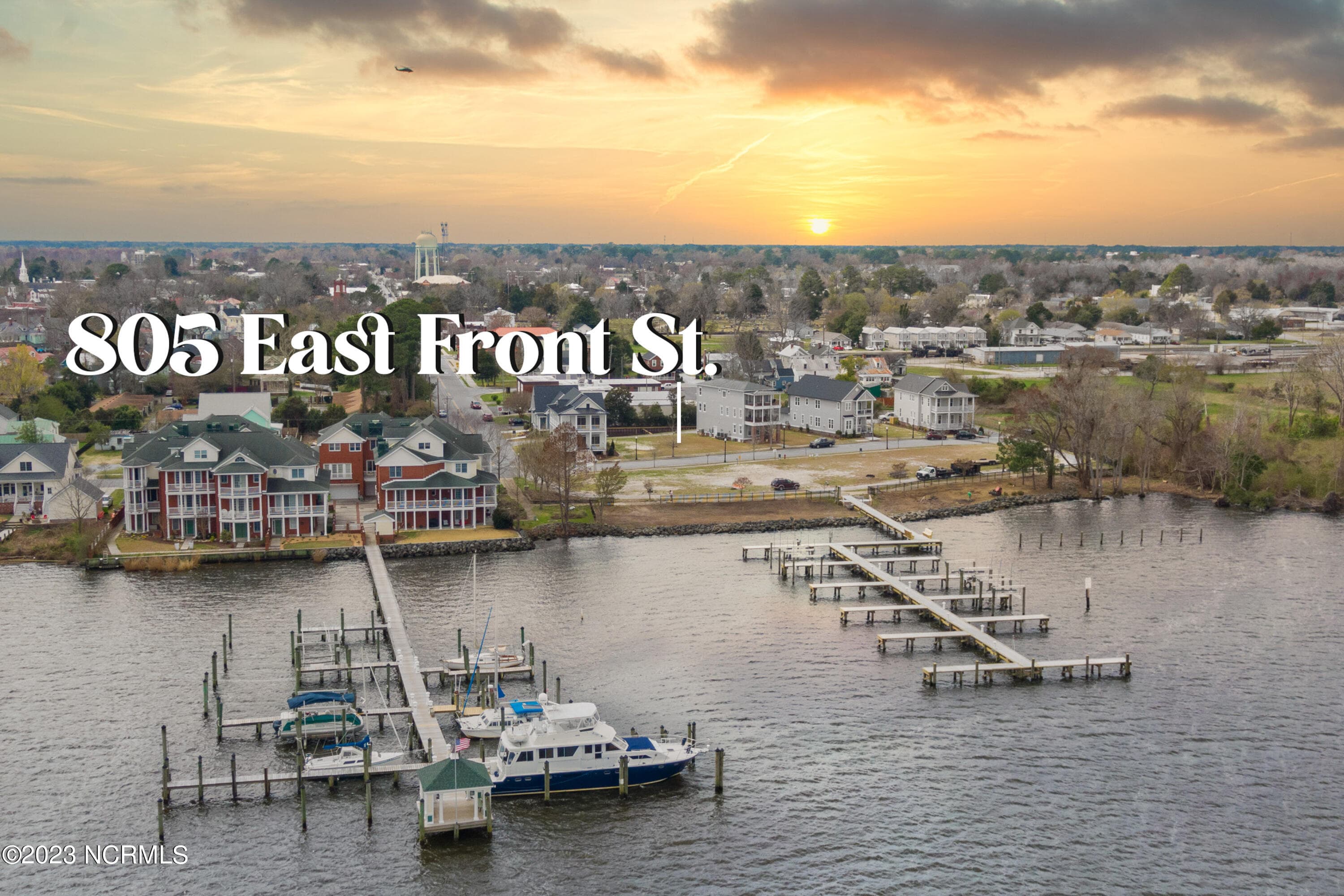 Aerial View - 805 E Front Street, New Bern, NC 28560