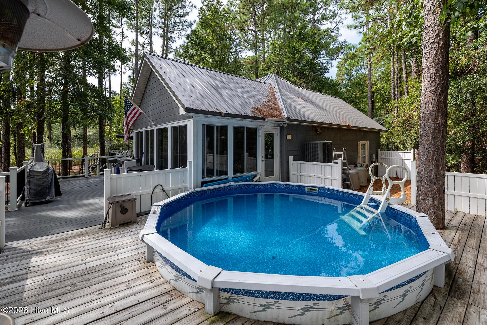 Above Ground Pool - 106 Windlass Way, Aurora, NC 27806