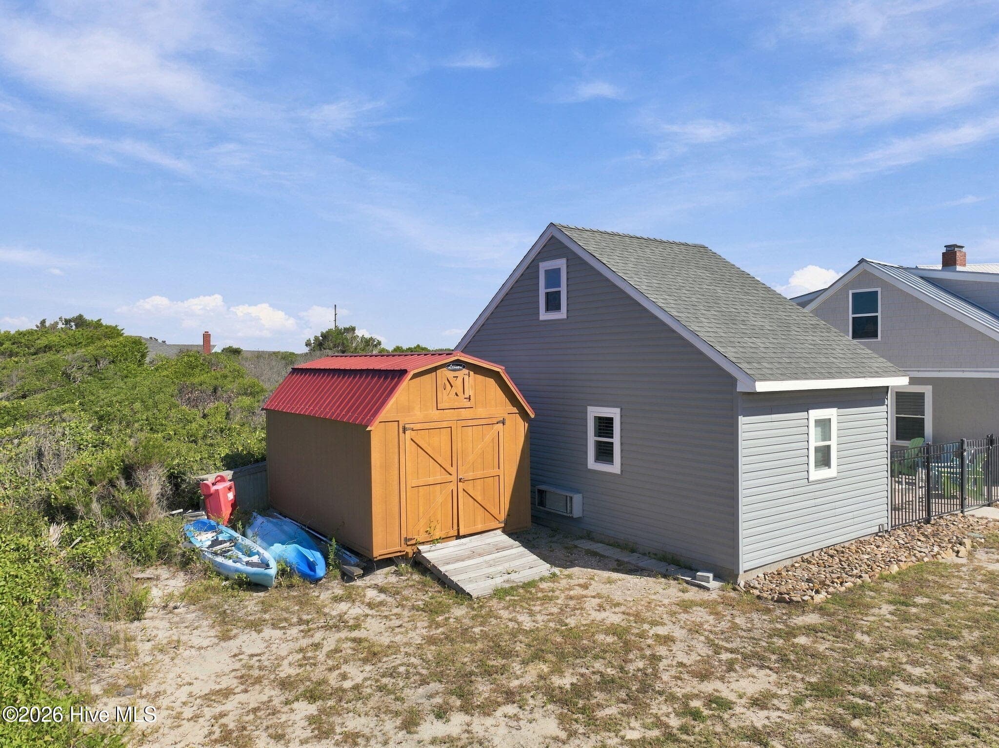 pool house and storage building - 203 Hoffman Beach Road, Salter Path, NC 28512
