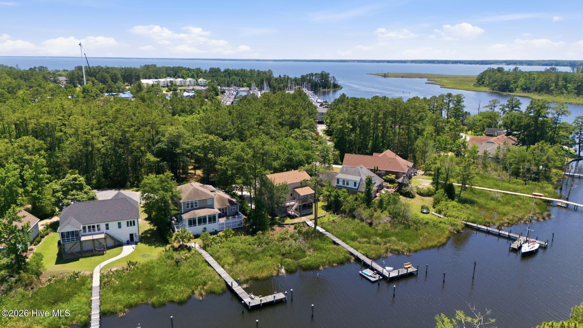 Look how close the Neuse River is! - 913 Hearthside Court, New Bern, NC 28560