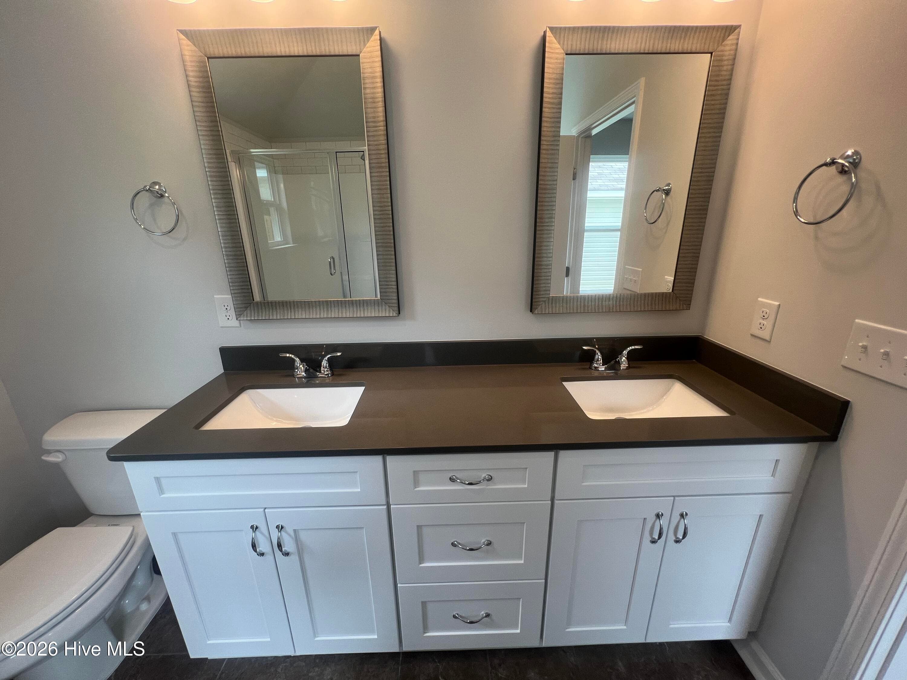 Gorgeous quartz countertops. - 8887 Snelling Drive, Aiken, SC 29803