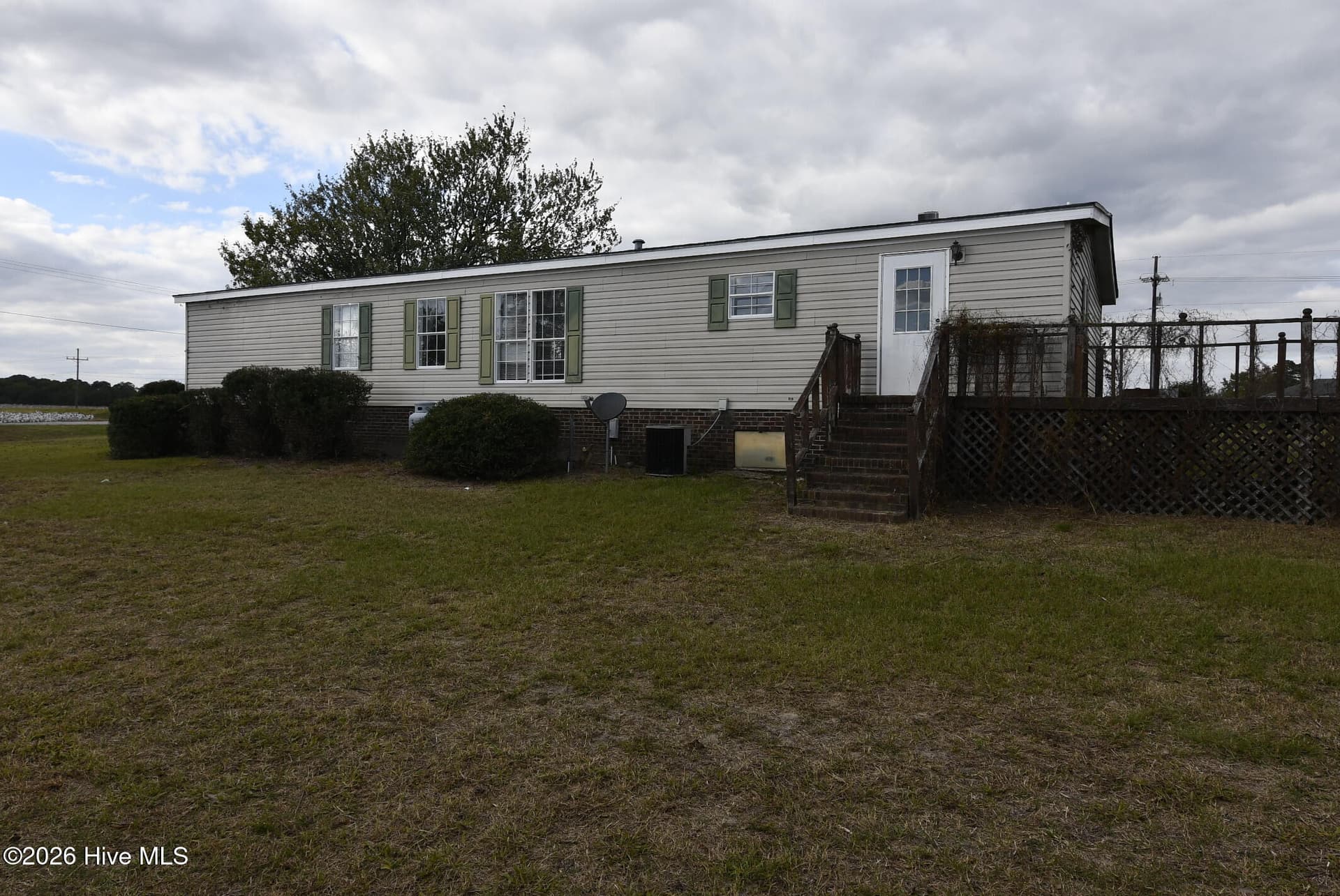 Rear of the home - 1362 Gilmer Ricks Road, Conway, NC 27820