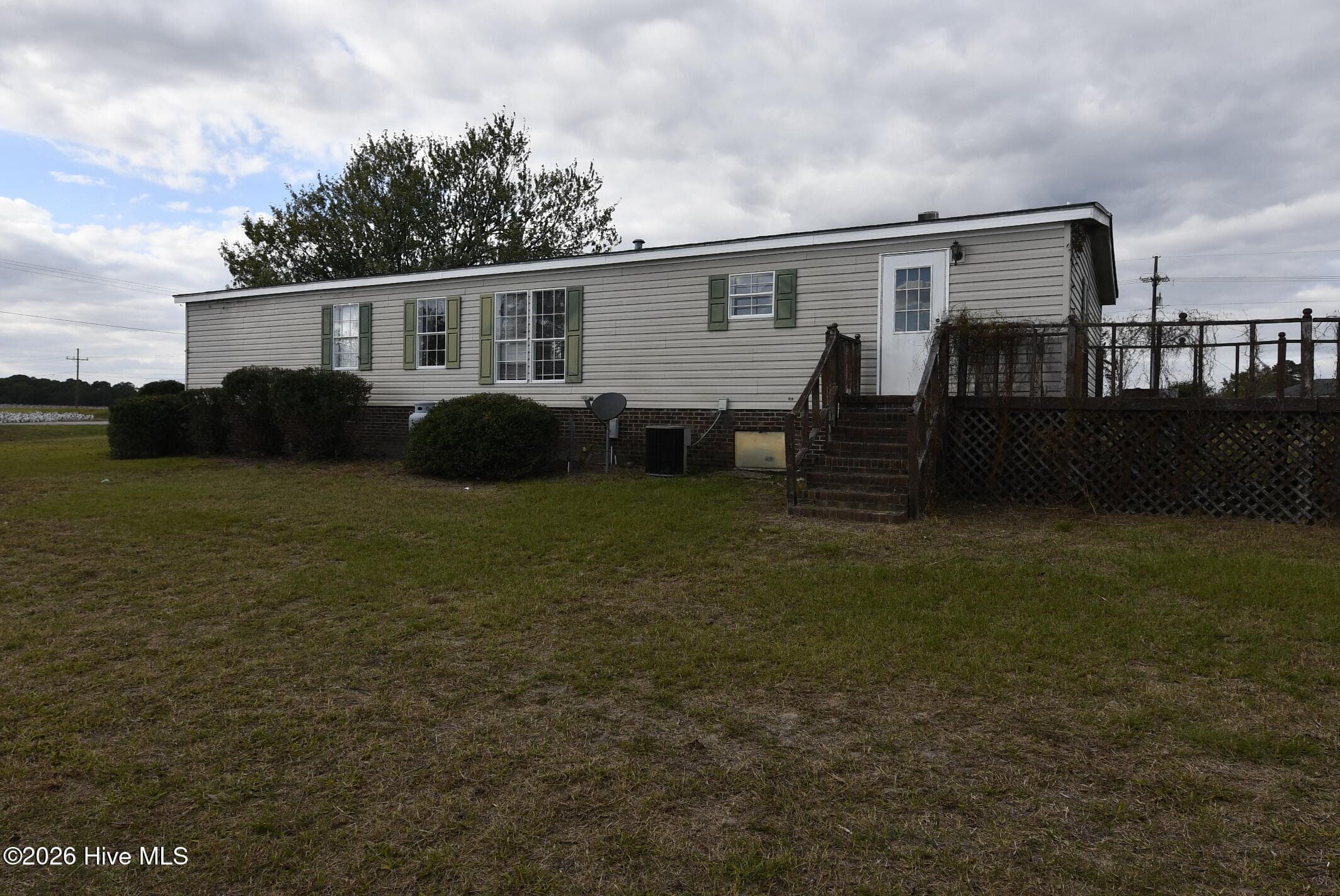 Rear of the home - 1362 Gilmer Ricks Road, Conway, NC 27820