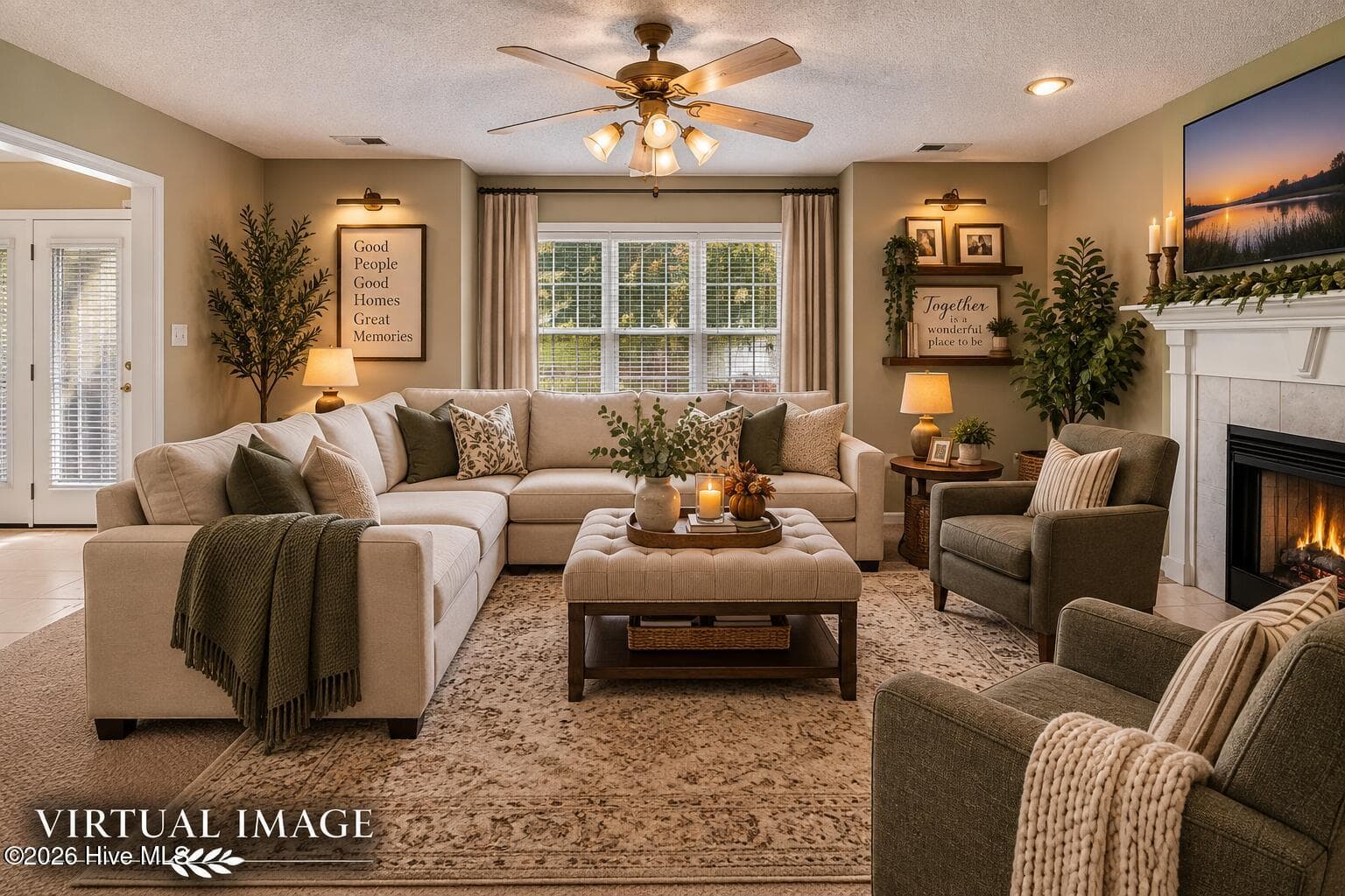 Large family room - 503 Island Place, Swansboro, NC 28584