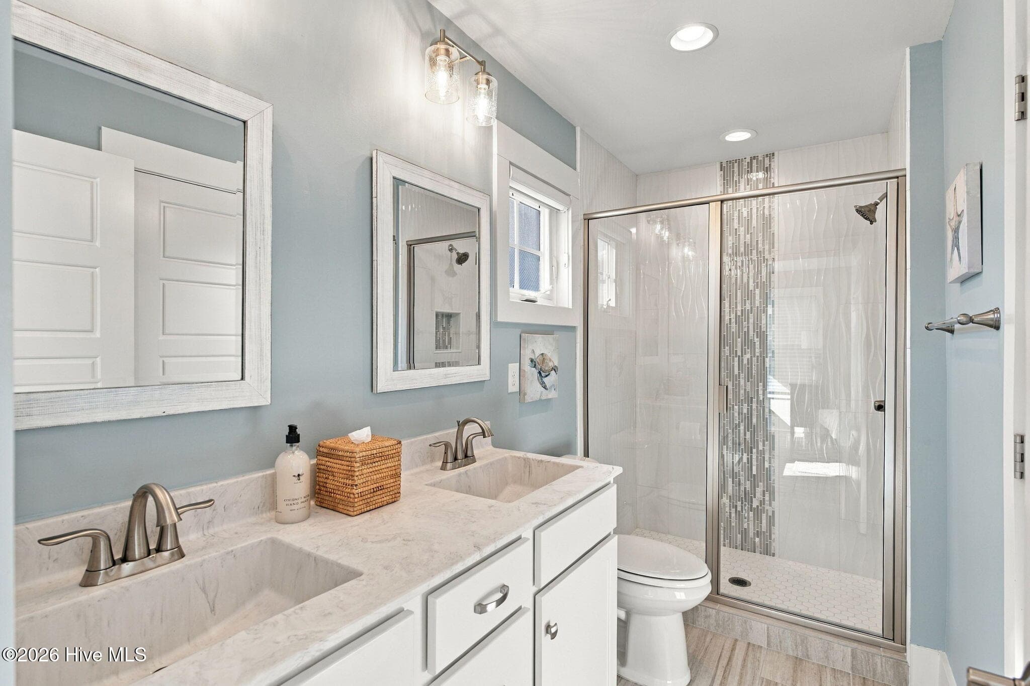 First floor bathroom - 229 Red Lewis Drive, Kure Beach, NC 28449