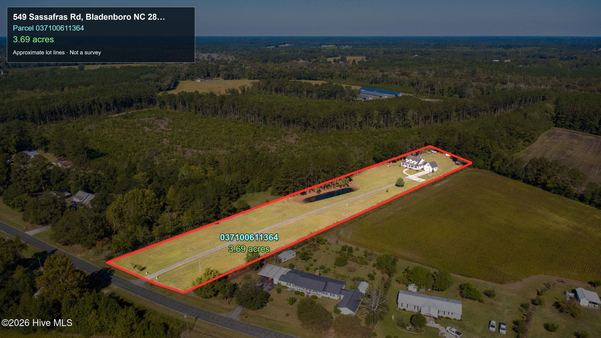 Single Family Residence at 549 Sassafras Road, Bladenboro, NC 28320, photo 49 of 56