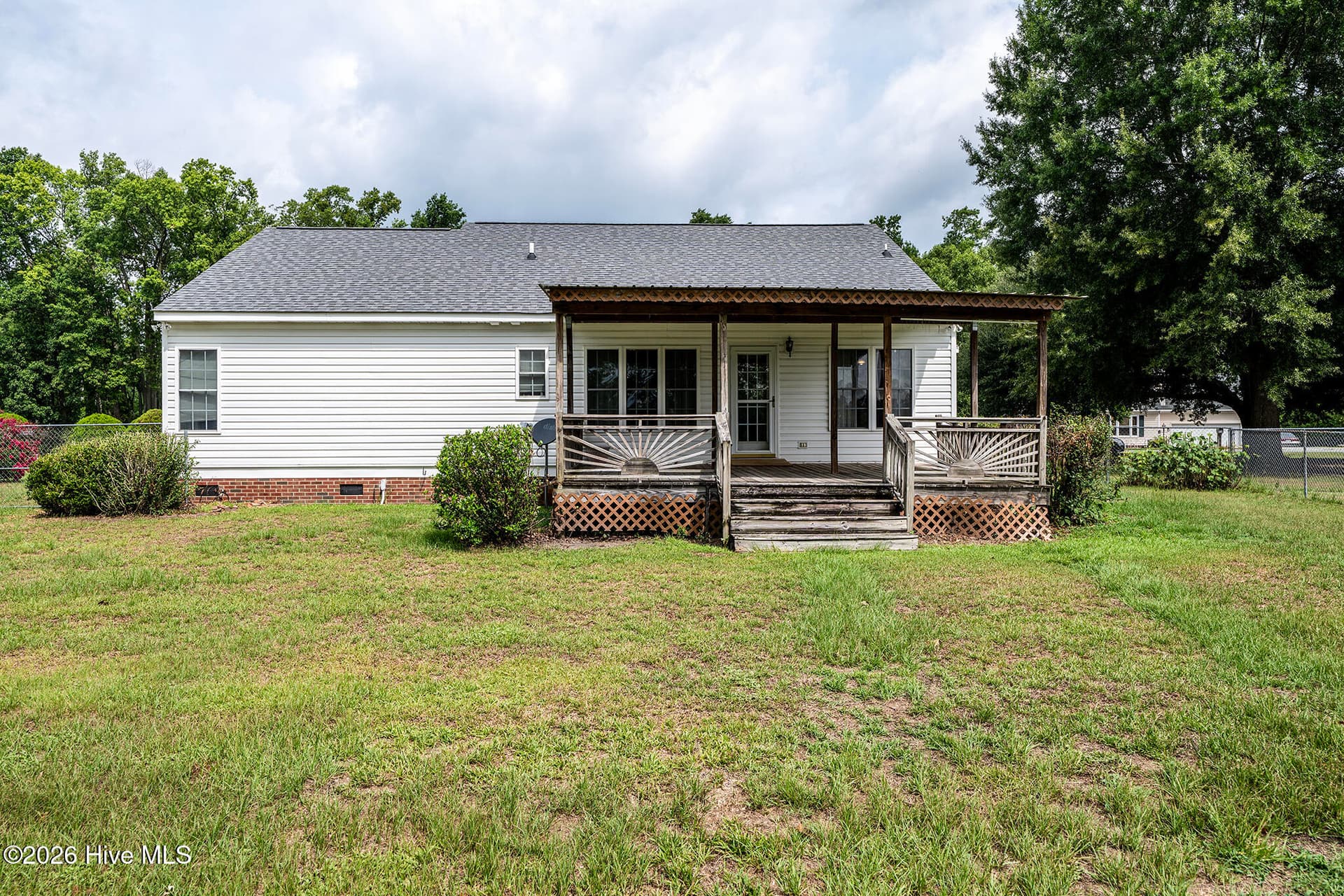 Back of Home - 104 Trawick Drive, La Grange, NC 28551