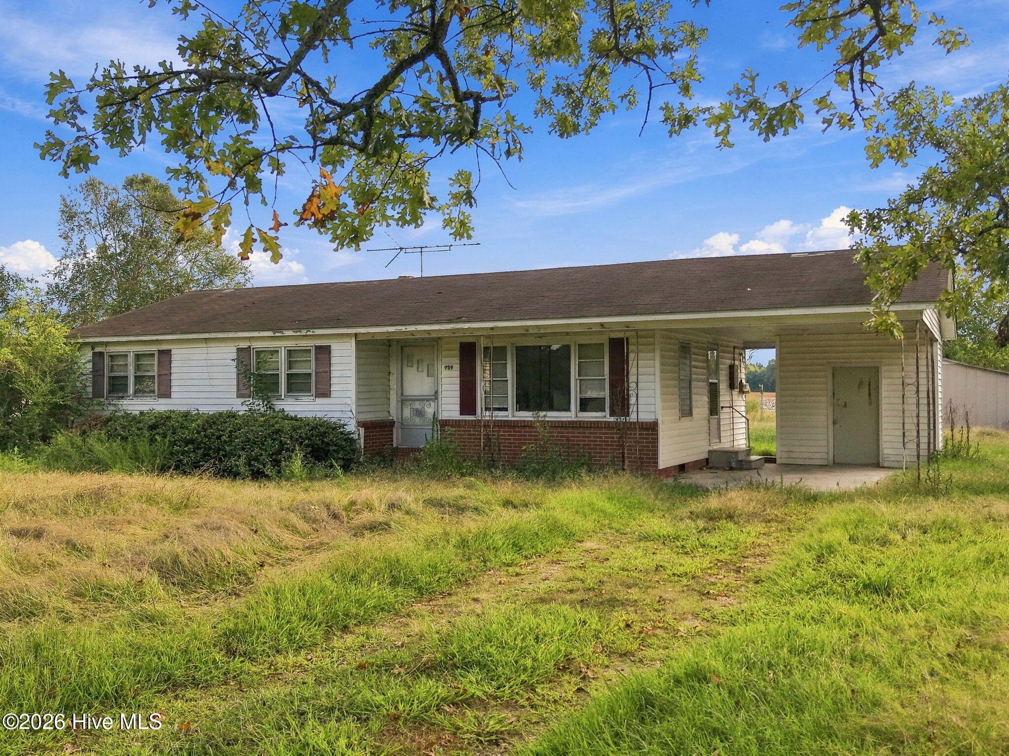Front Elevation - 939 Hexlena Road, Aulander, NC 27805
