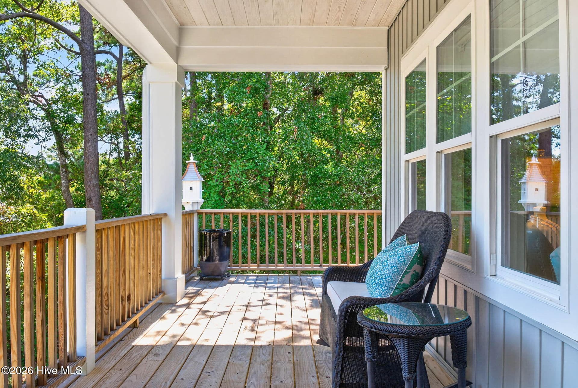 Deep, covered front porch - 101 SE 14th Street, Oak Island, NC 28465