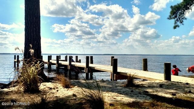 Fishing Pier at the Riverfront Beach - 220 230 Golden Fern Lane, Minnesott Beach, NC 28510