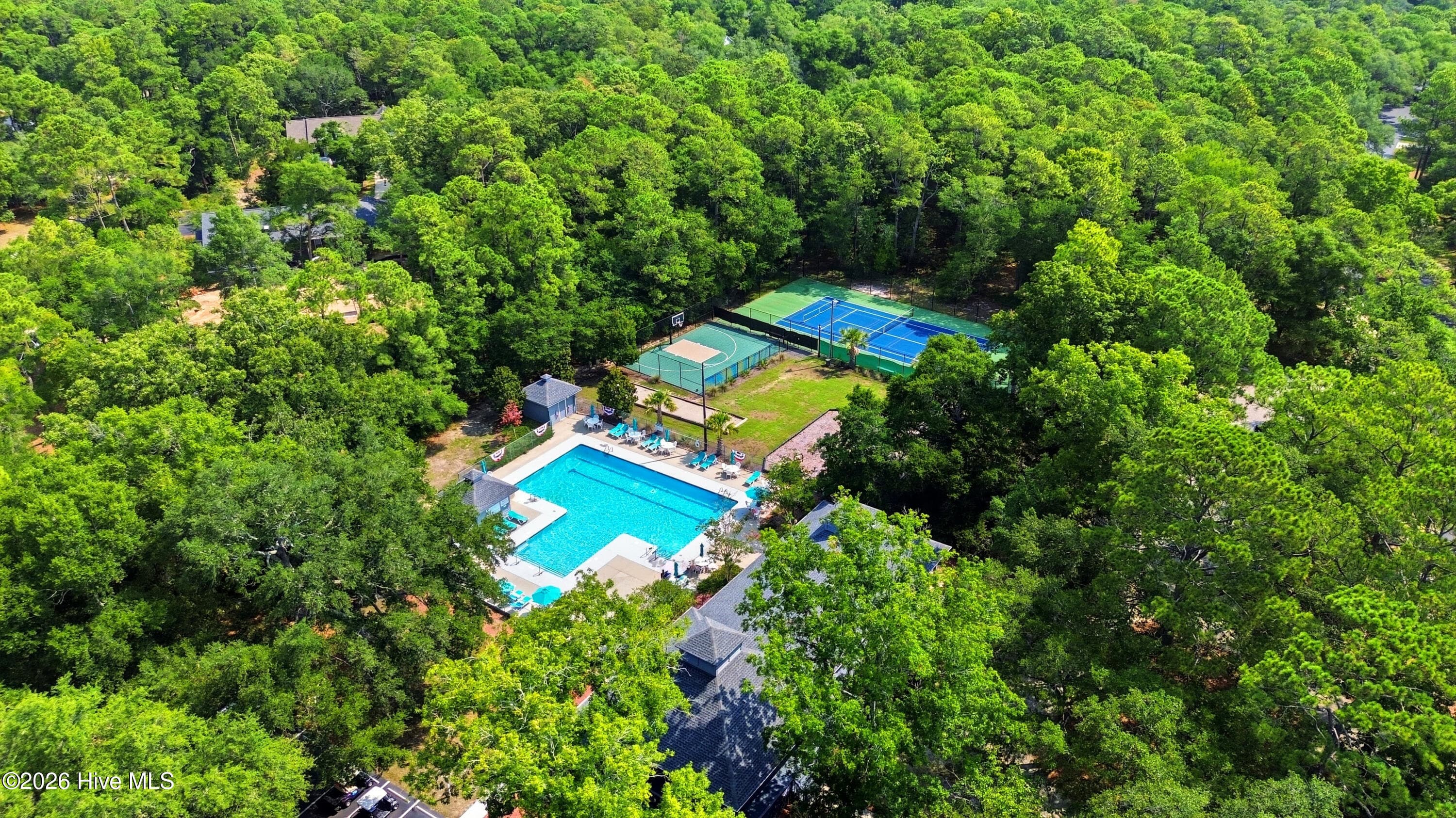 Community pool; pickleball; tennis; basketball; playground. - 3411 Marlin Drive, Bolivia, NC 28422