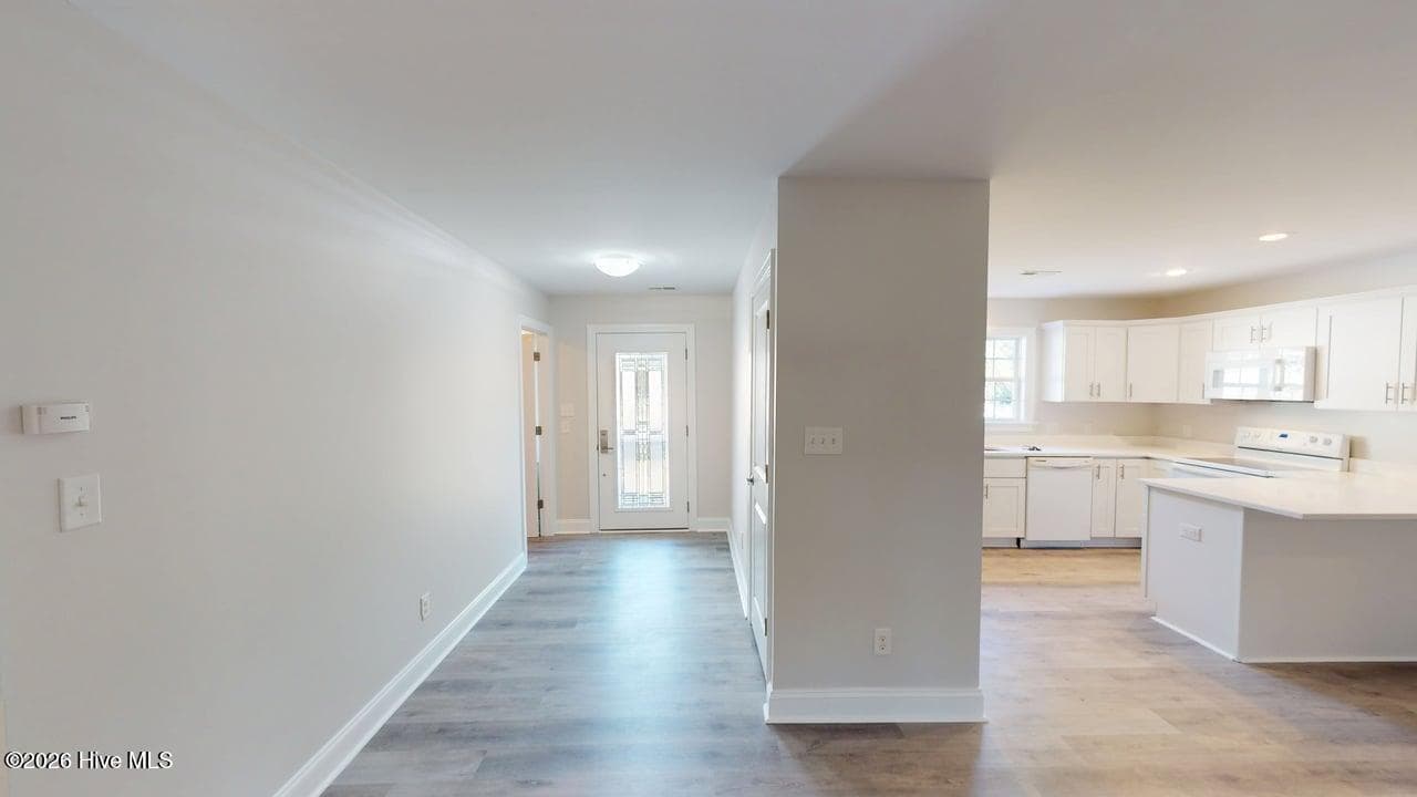 Foyer and Kitchen - 1114 Barkentine Drive, New Bern, NC 28560