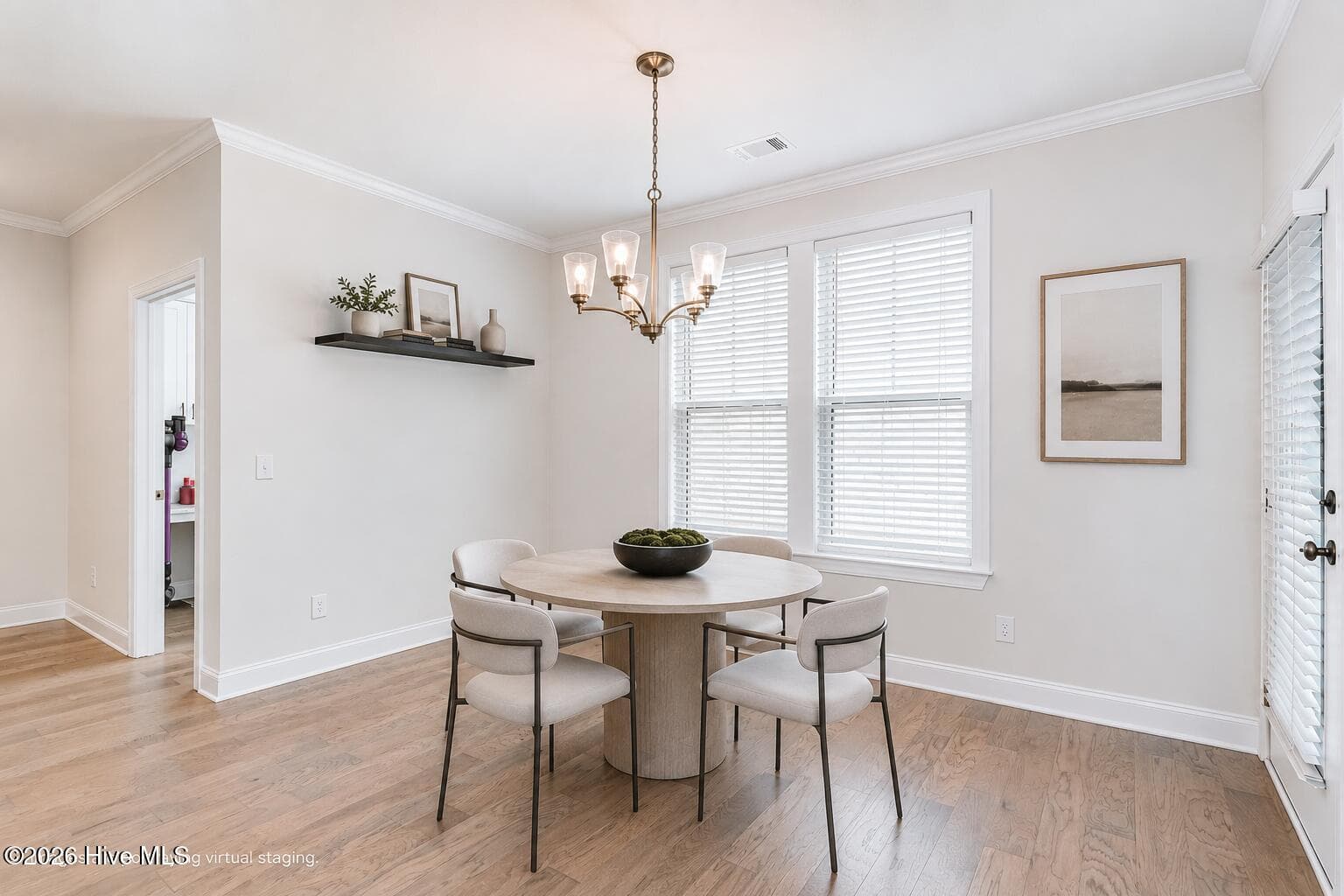 More gathering space with easy access to adjacent office and screened back porch - 903 Lillian Park Drive, Grovetown, GA 30813