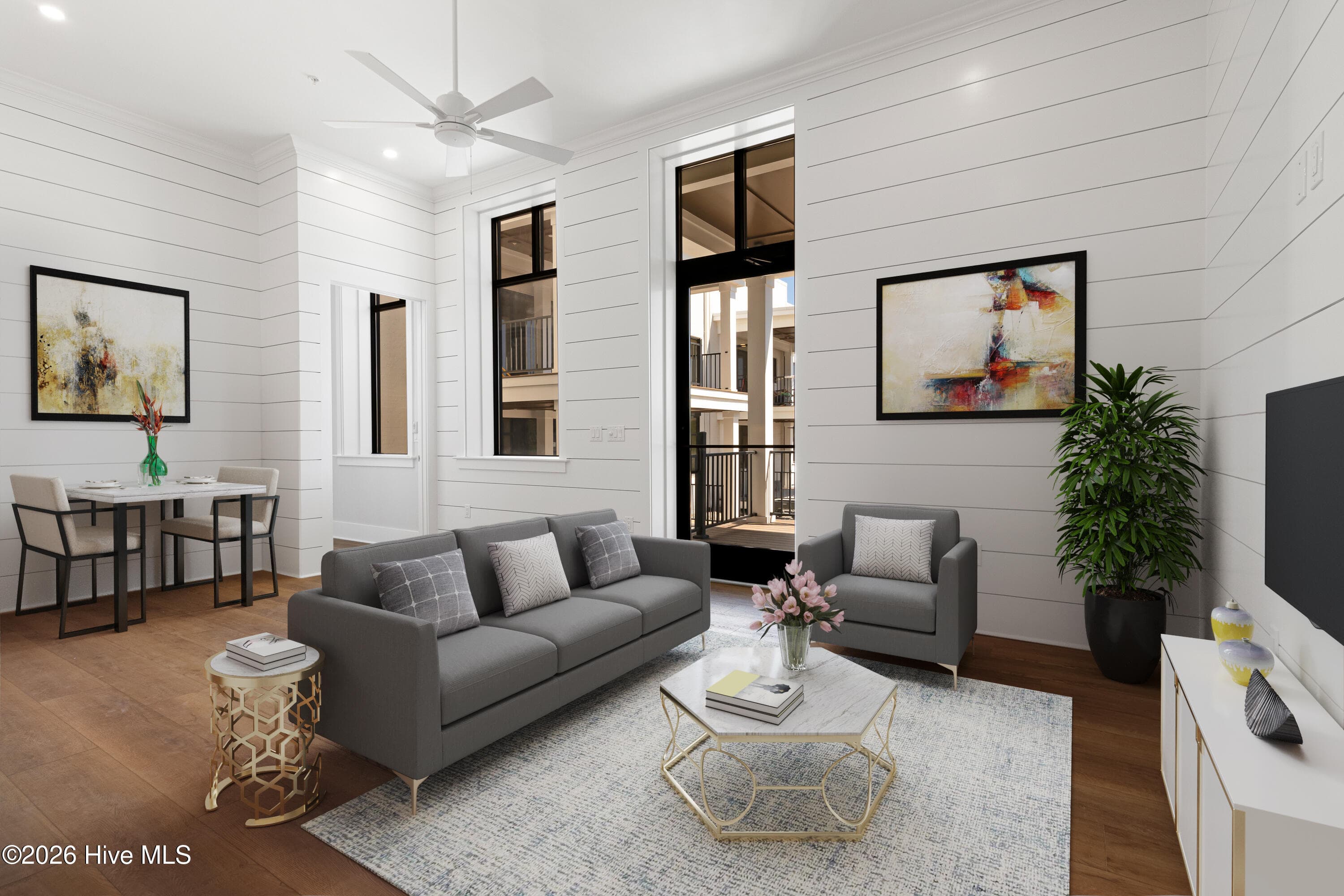 Virtually Staged Photo - 805 Mulberry Street Unit 108, Beaufort, NC 28516