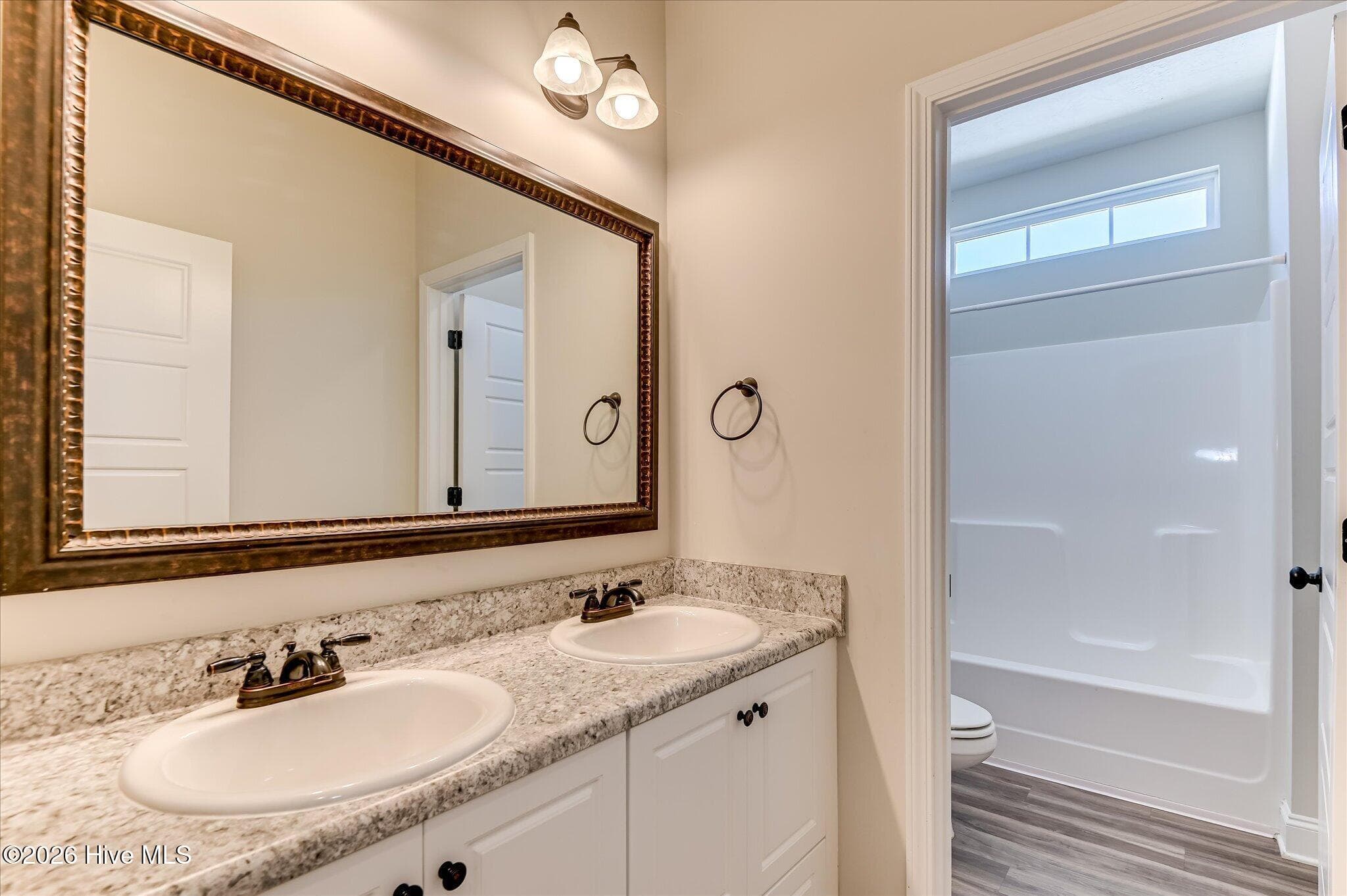 Hall bathroom - 160 Swinton Pond Road, Grovetown, GA 30813