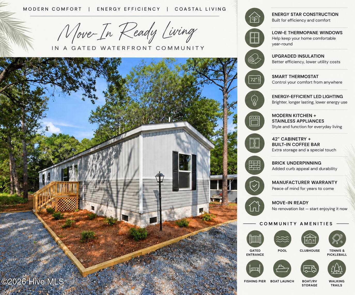 Manufactured Home at 3411 Marlin Drive, Bolivia, NC 28422, photo 5 of 59