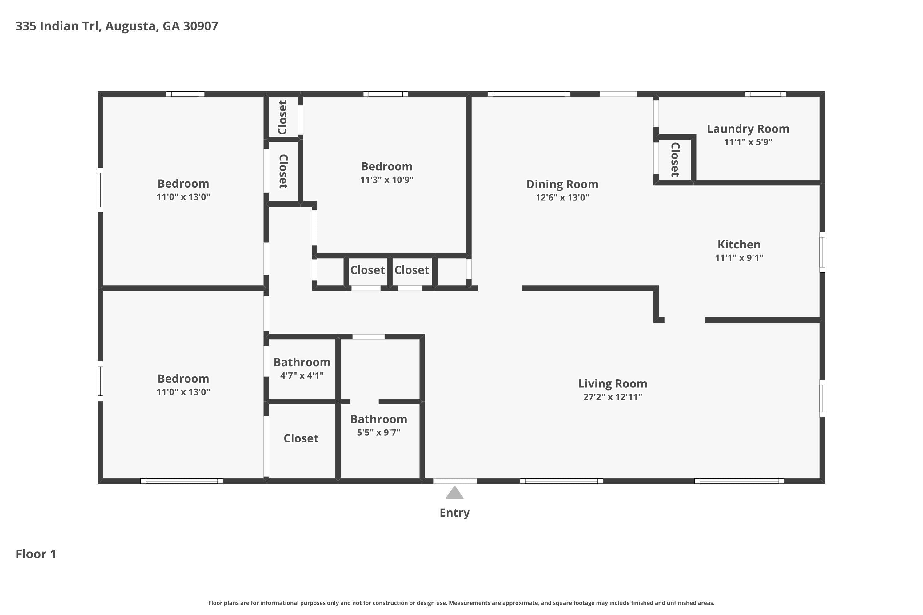 Single Family Residence at 335 Indian Trail, Augusta, GA 30907, photo 21 of 24
