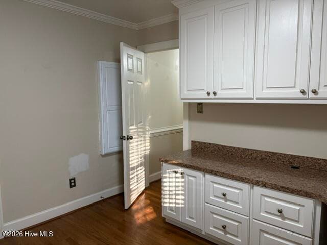 this bedroom has built ins for dedicated office, craft room - modify for use as 4th bedroom - 2207 Foxcroft Road NW, Wilson, NC 27896