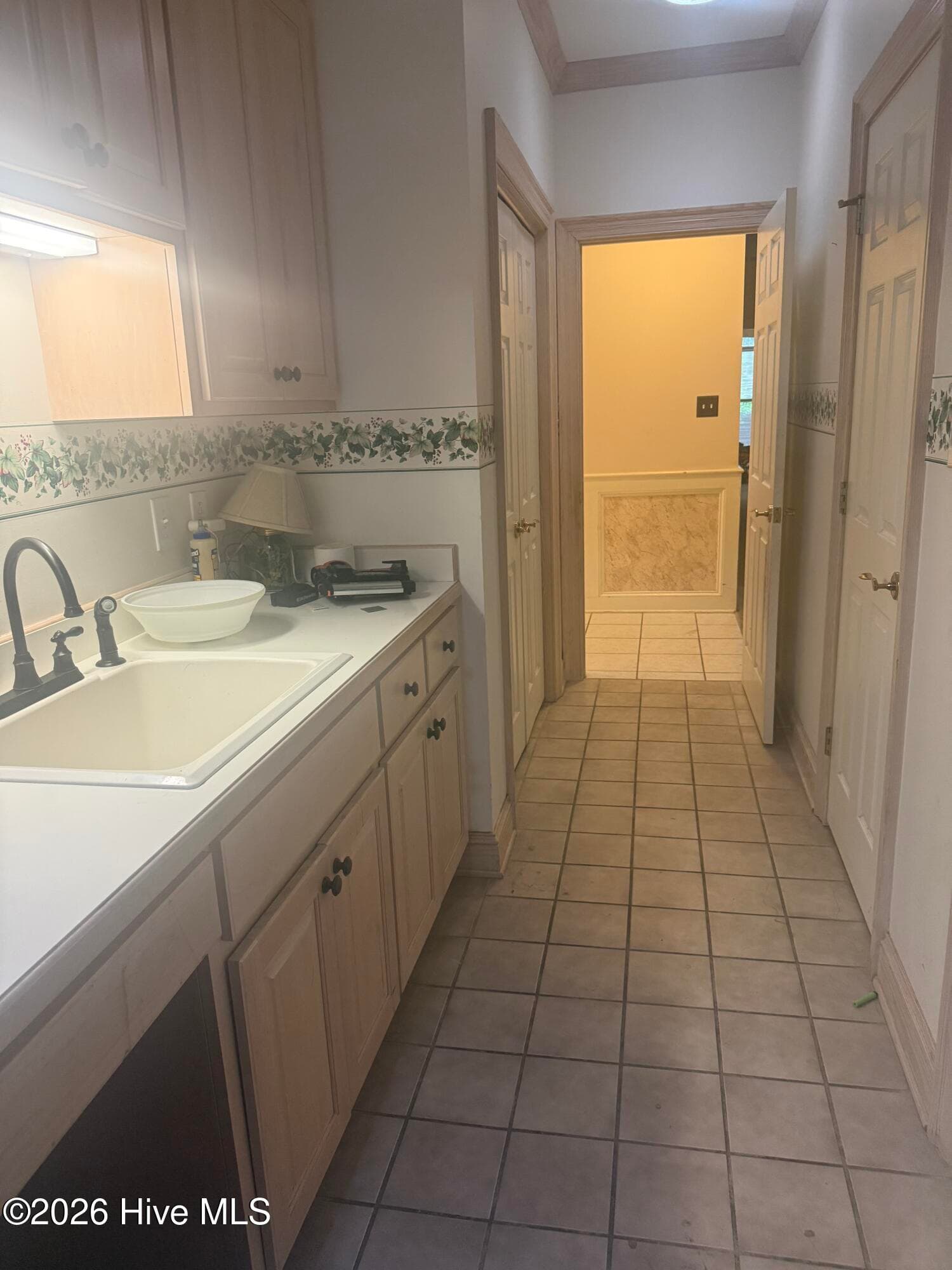 Laundry Room/hall to garage and FROG - 307 Taberna Circle, New Bern, NC 28562