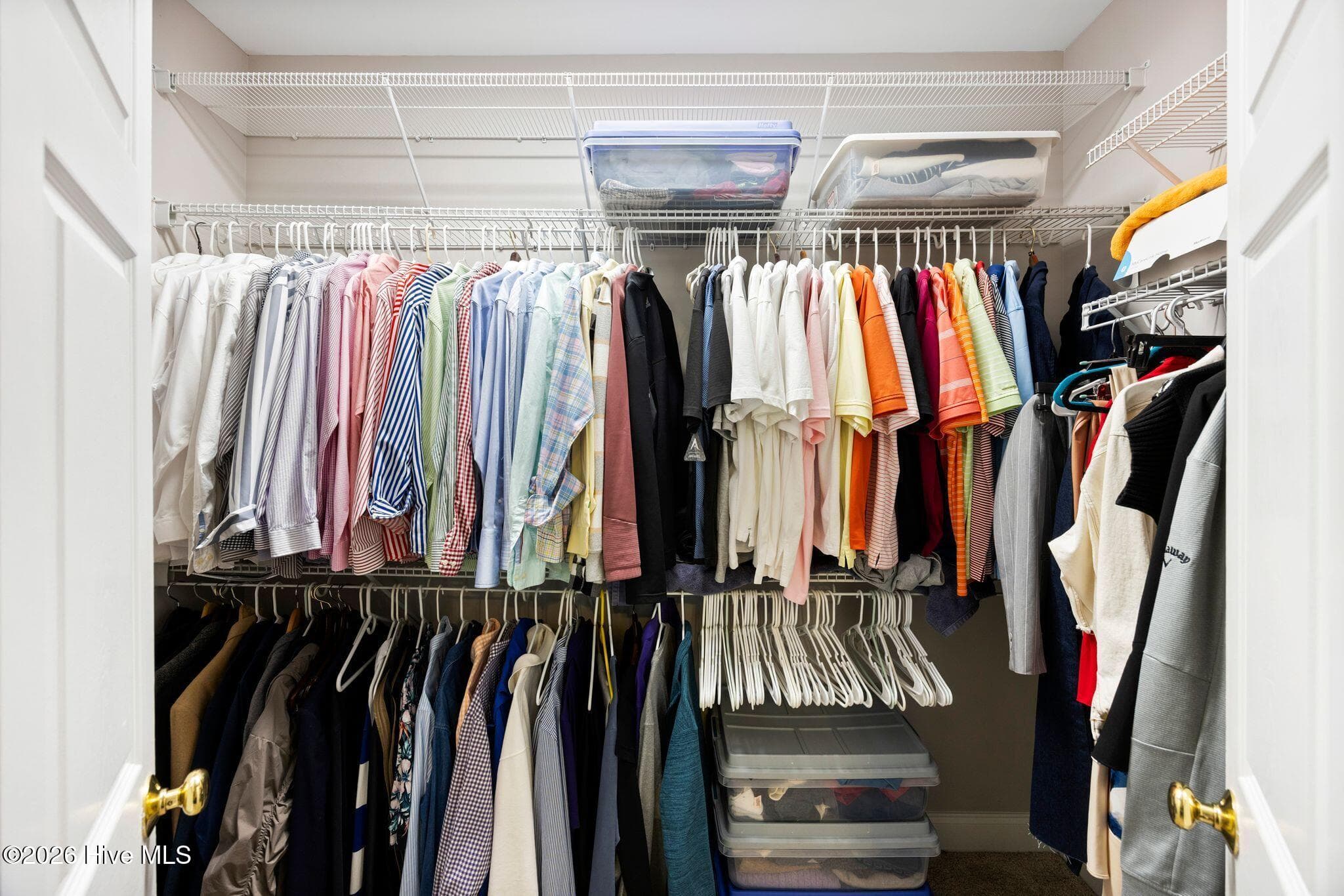 WALK-IN CLOSET in Primary Bedroom Suite - 2807 Inverness Circle SE, Southport, NC 28461
