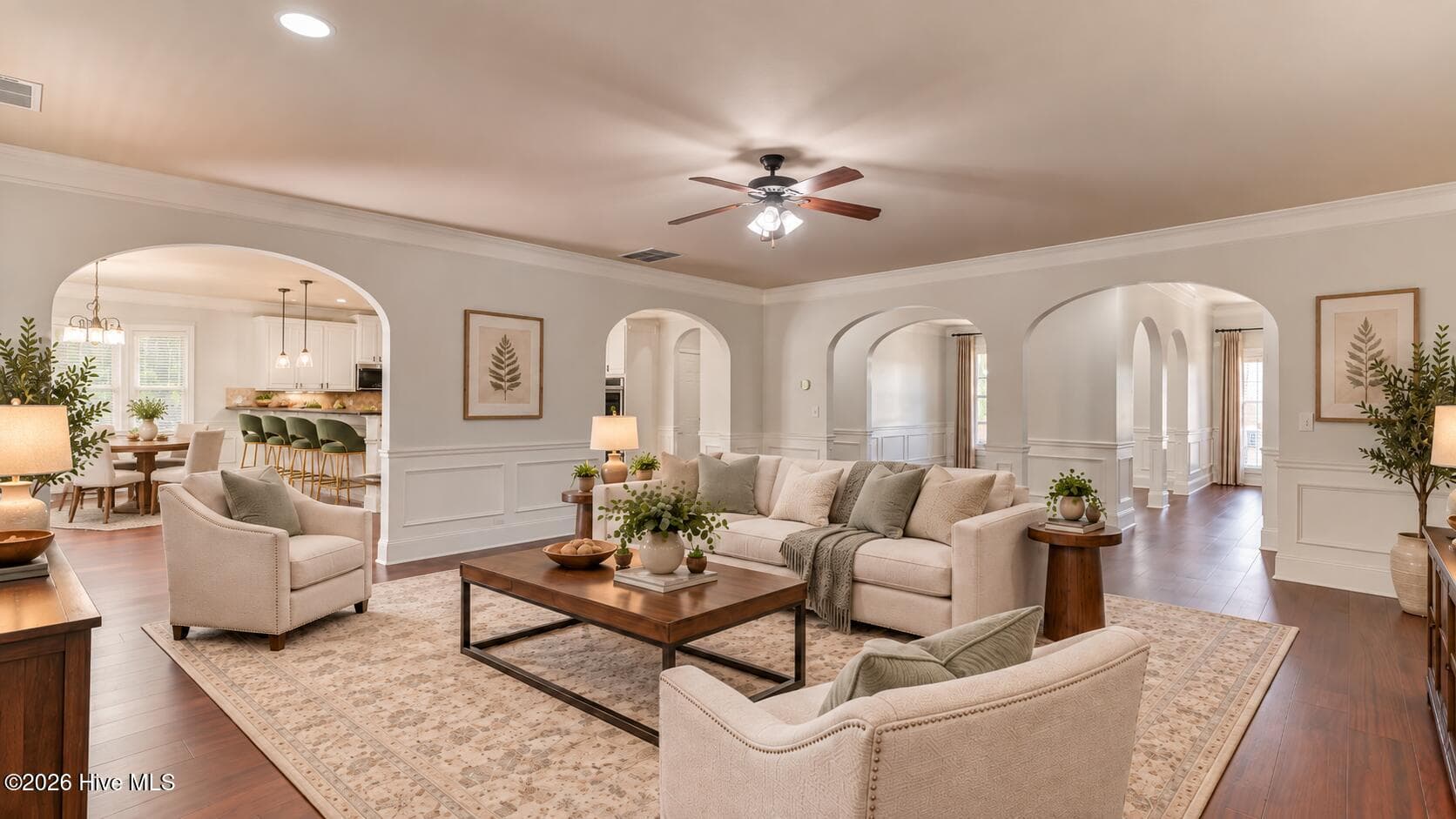 AI-STAGED FAMILY ROOM ALT-VIEW - 552 Oconee Circle, Evans, GA 30809